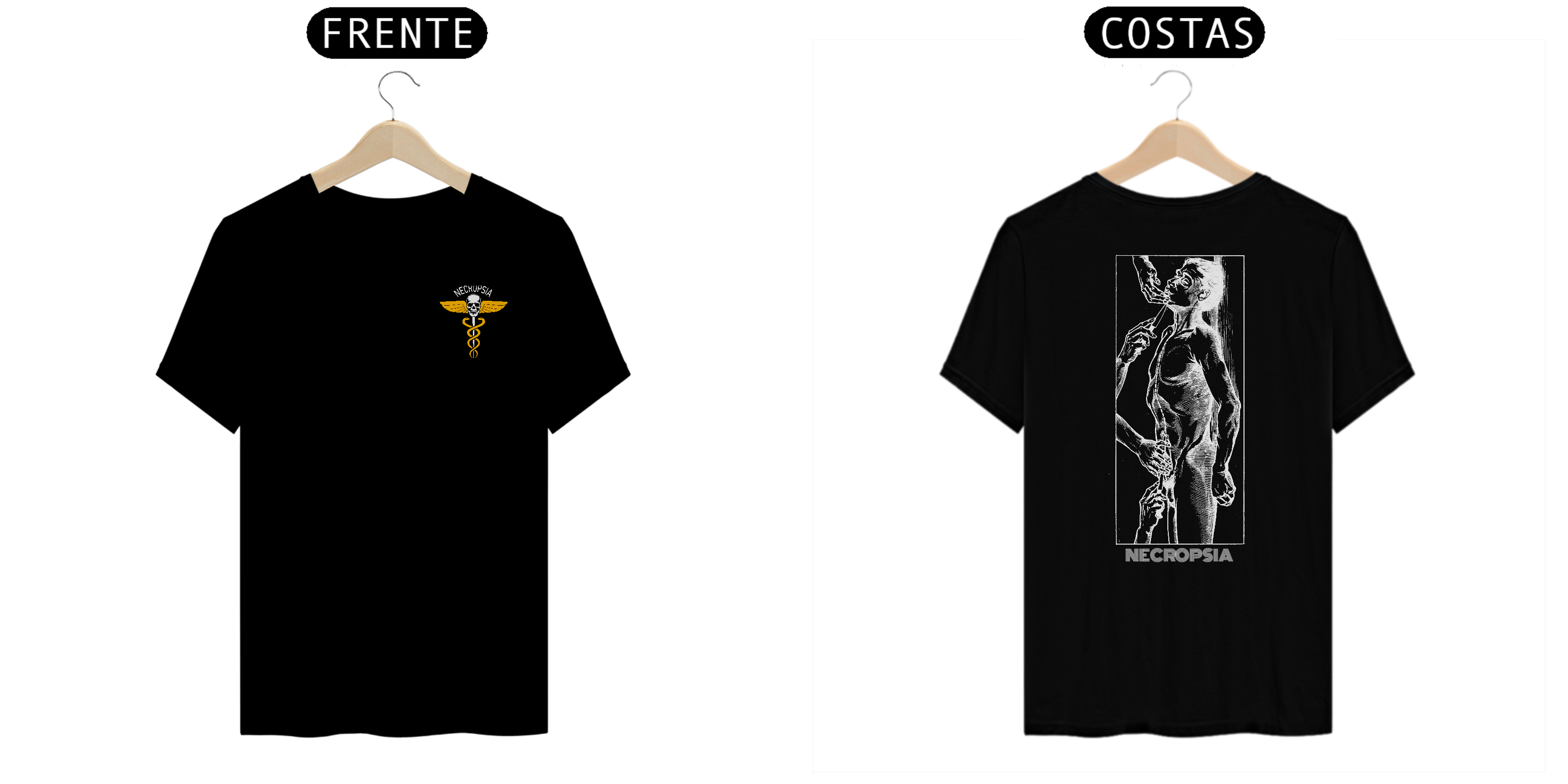 Nome do produto: T-shirt Necropsia A1