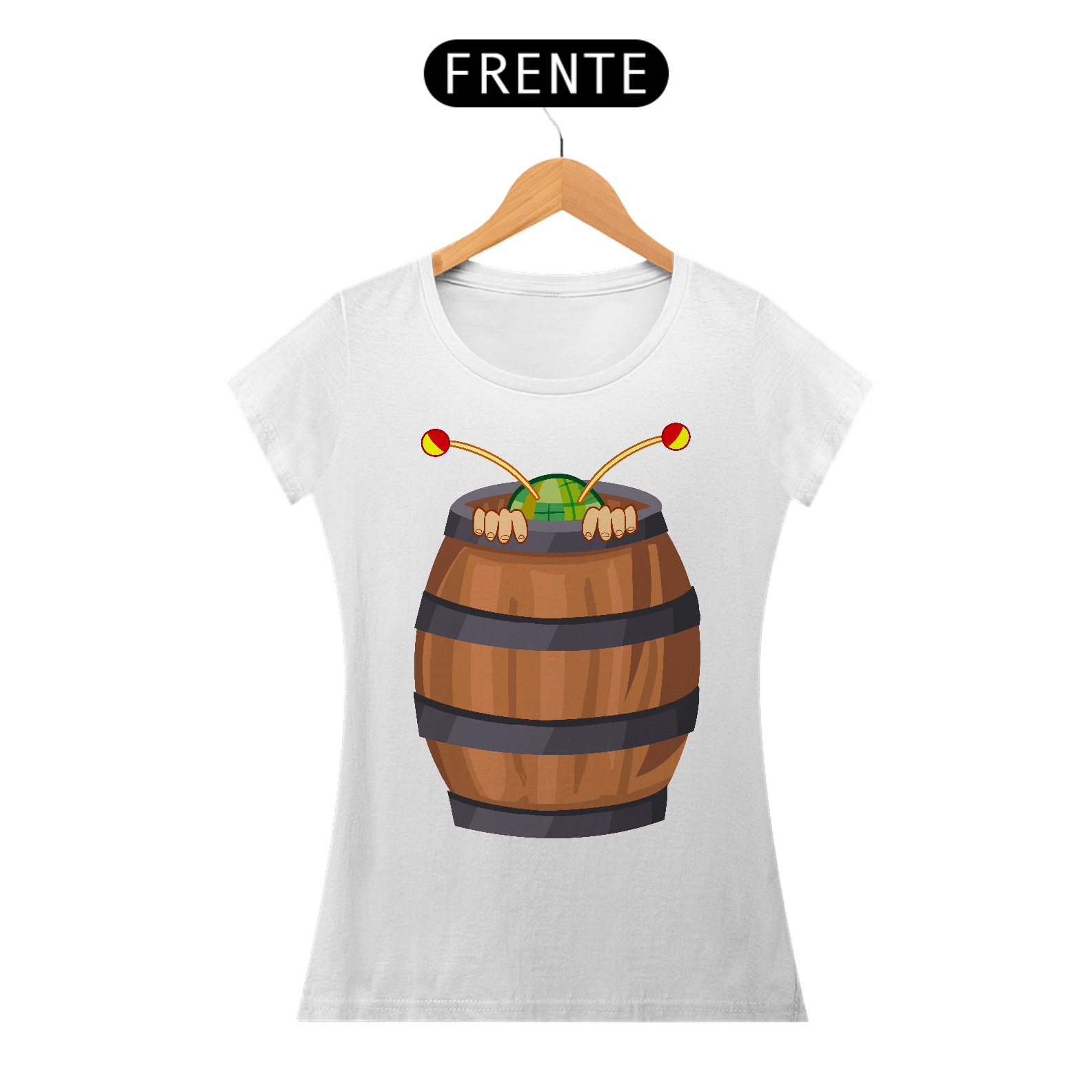 Nome do produto: Barril do Chaves Camisa Baby Long
