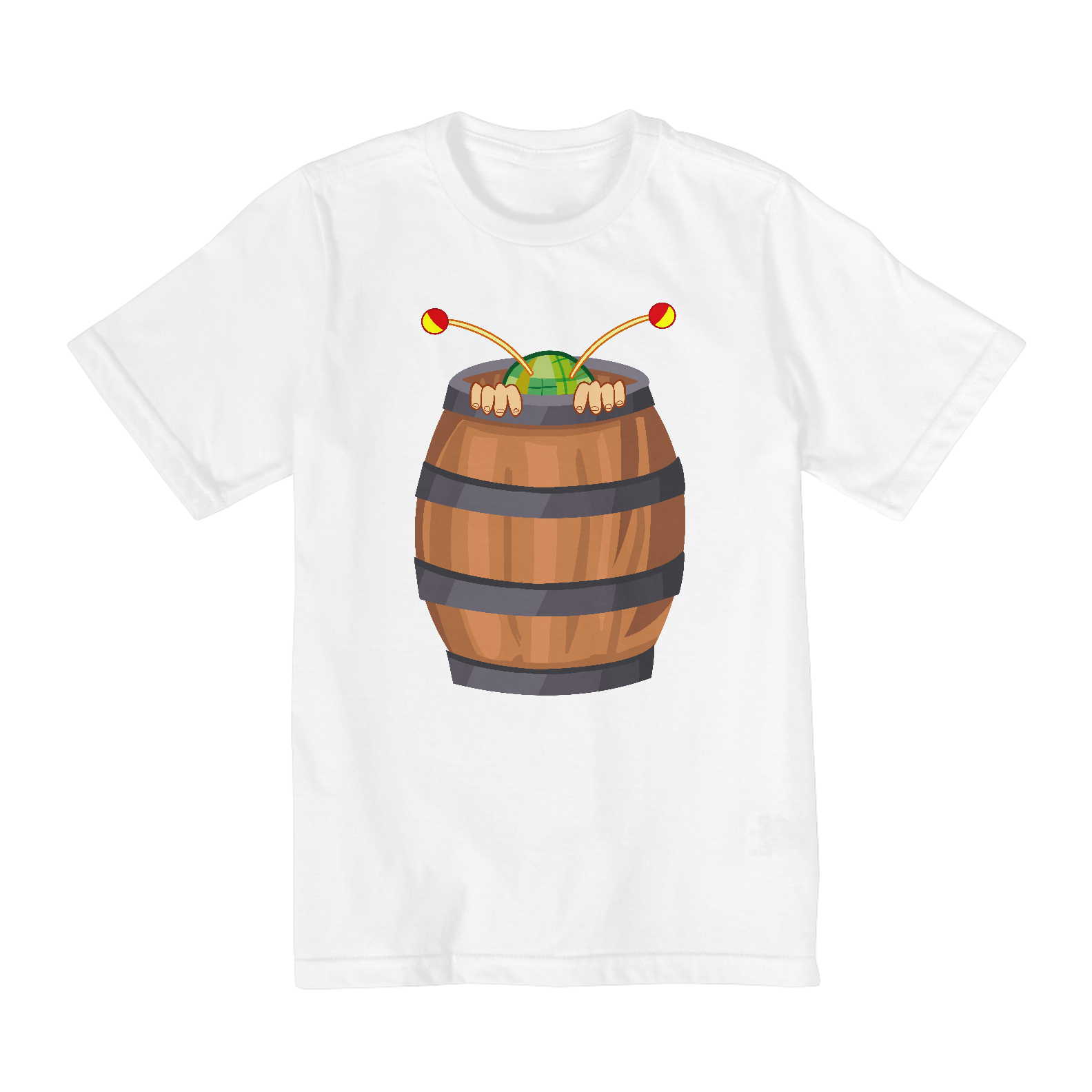 Nome do produto: Barril do Chaves Camisa Infantil (2 a 8)