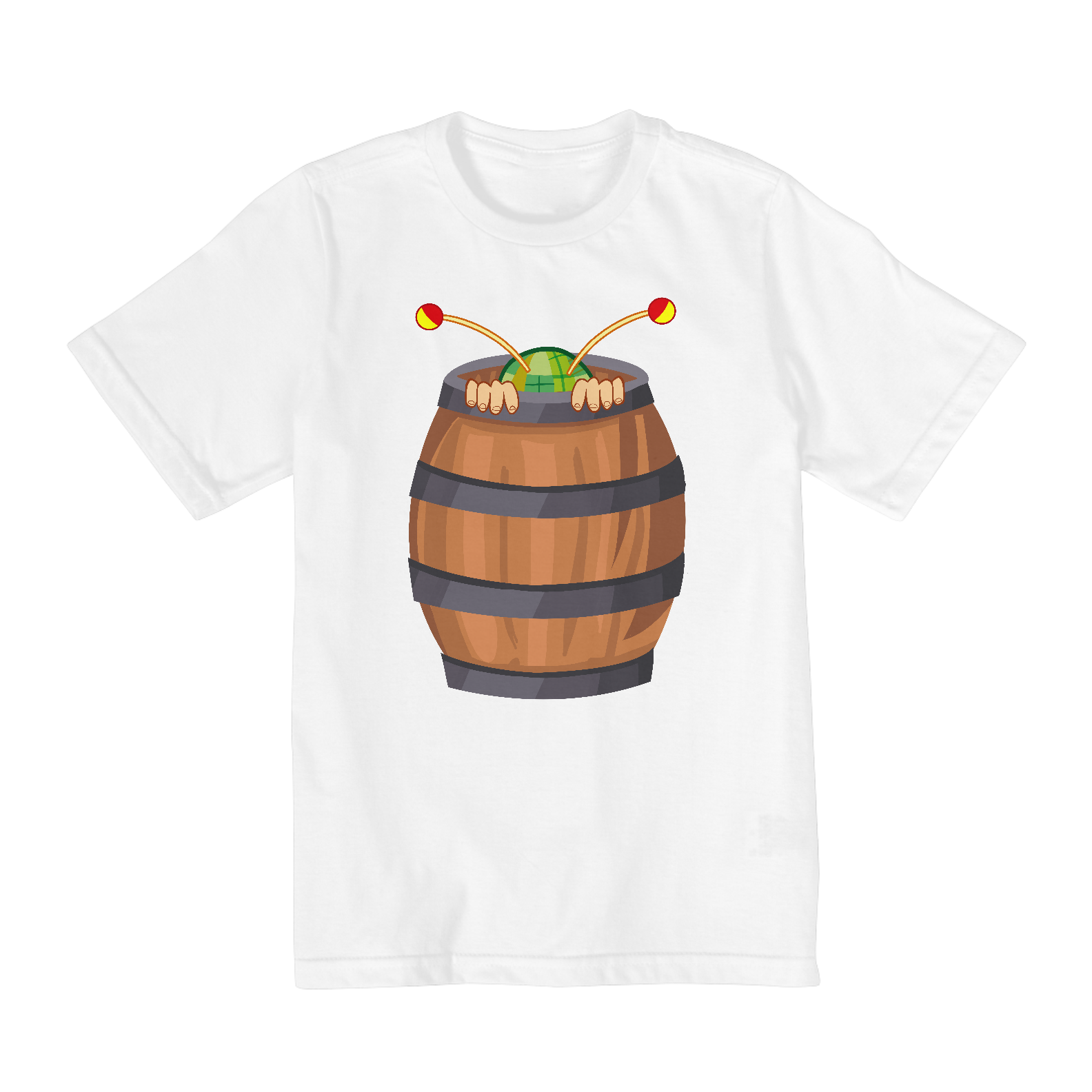 Nome do produto: Barril do Chaves Camisa Infantil (10 a 14)