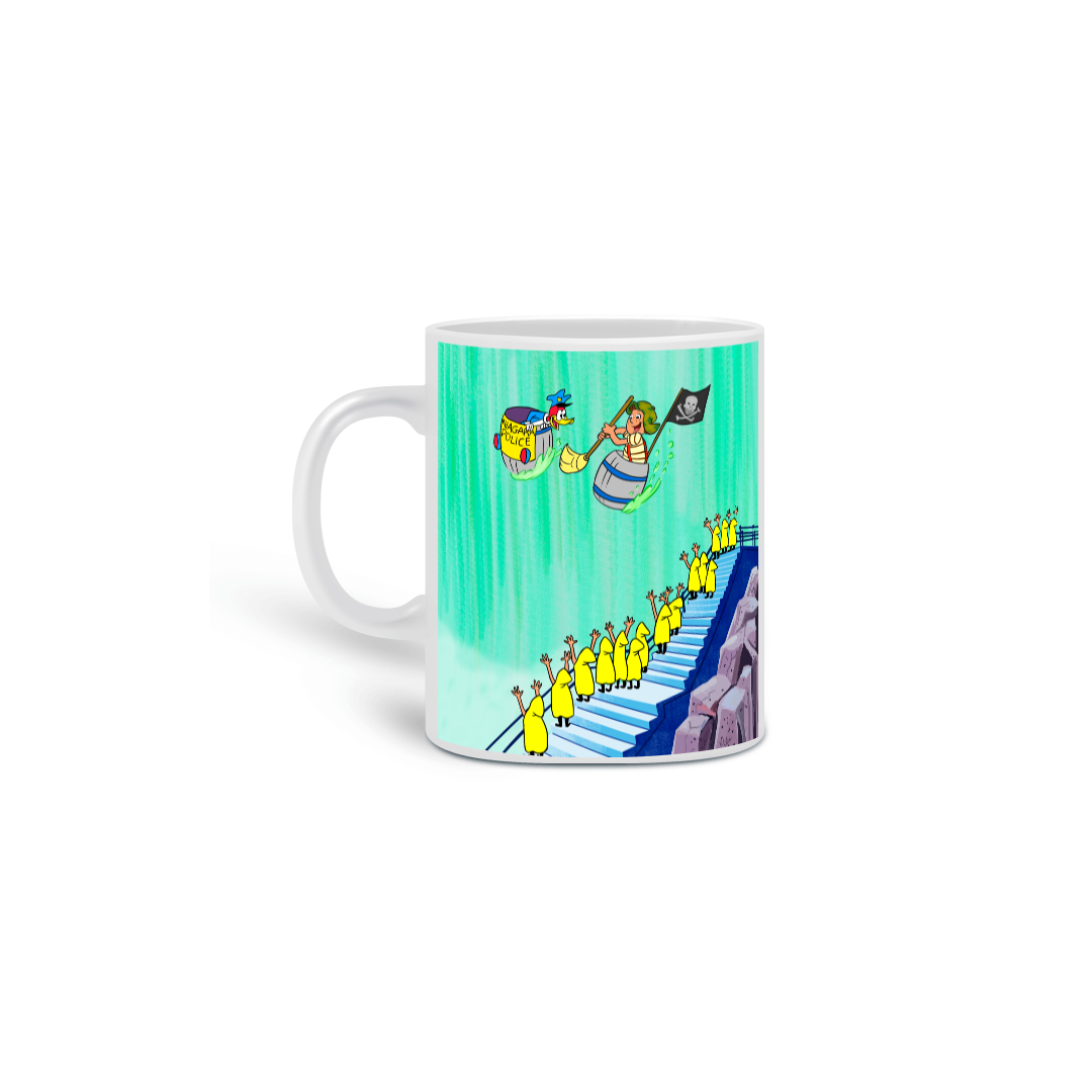 Nome do produto: Chaves e Pica-Pau nas Cataratas Caneca