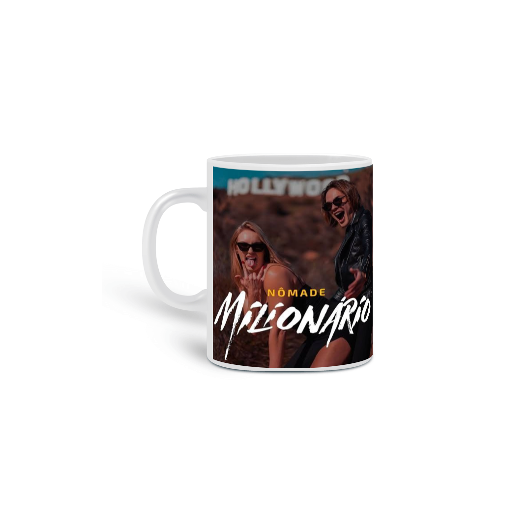 Nome do produto: CANECA - NOMADE MILIONÁRIO - THIAGO FINCH