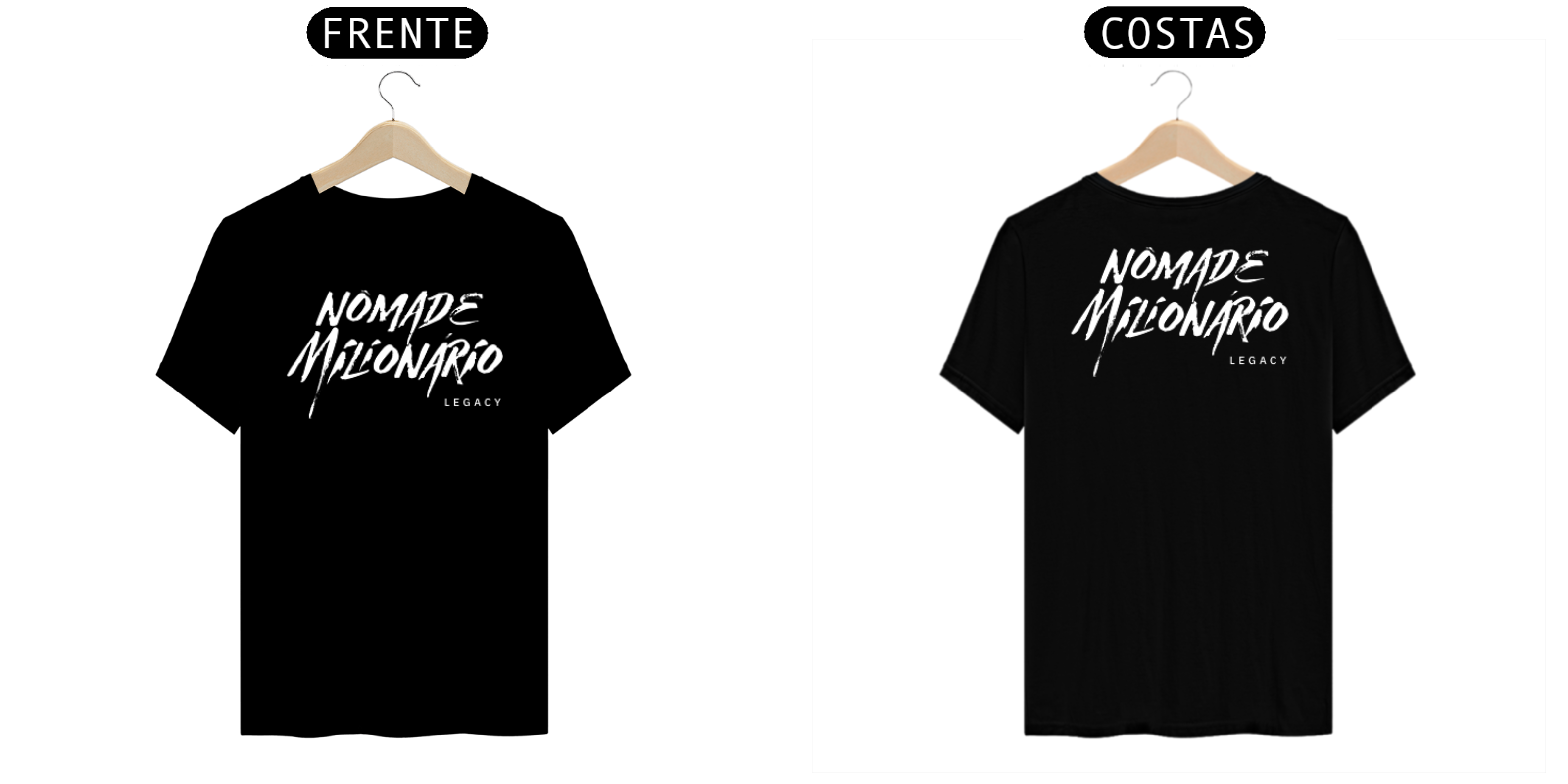 Nome do produto: CAMISETA MASCULINA NOMADE MILIONARIO - THIAGO FINCH