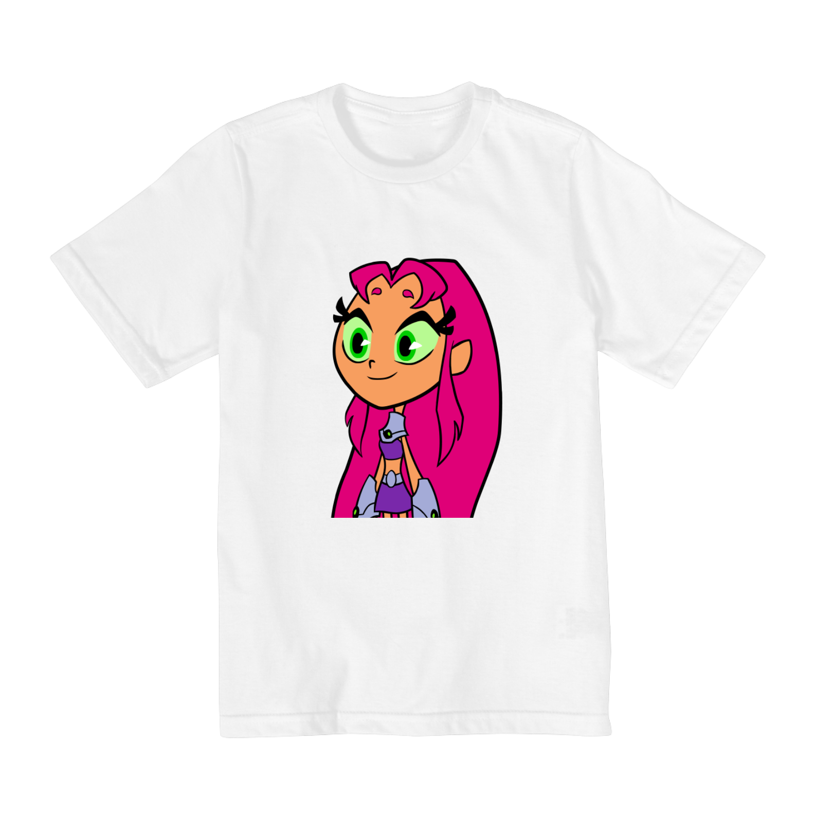 Nome do produto: camiseta infantil estelar jovens titans