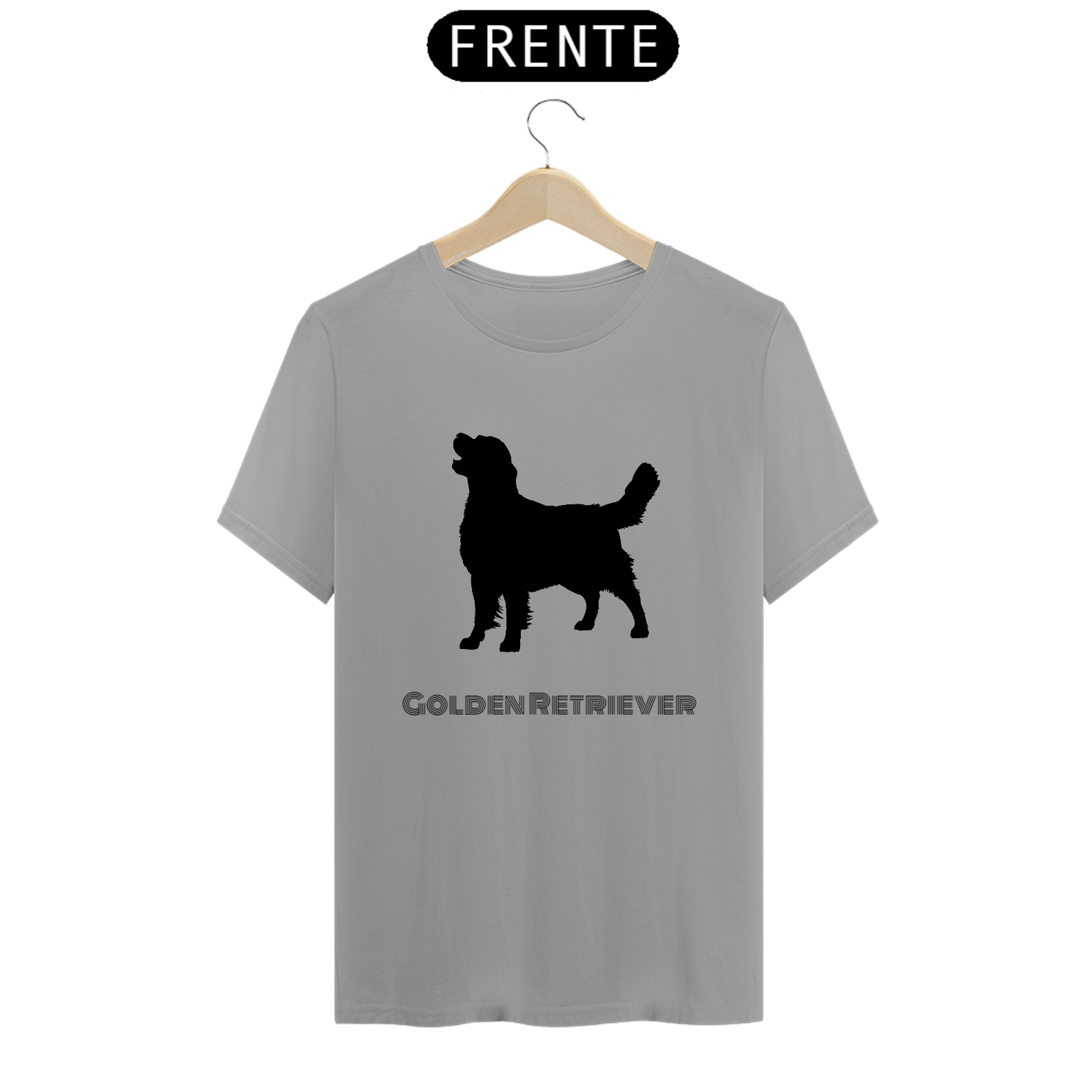 Nome do produto: Camiseta Golden Retriever / T-shirt Golden Retriever