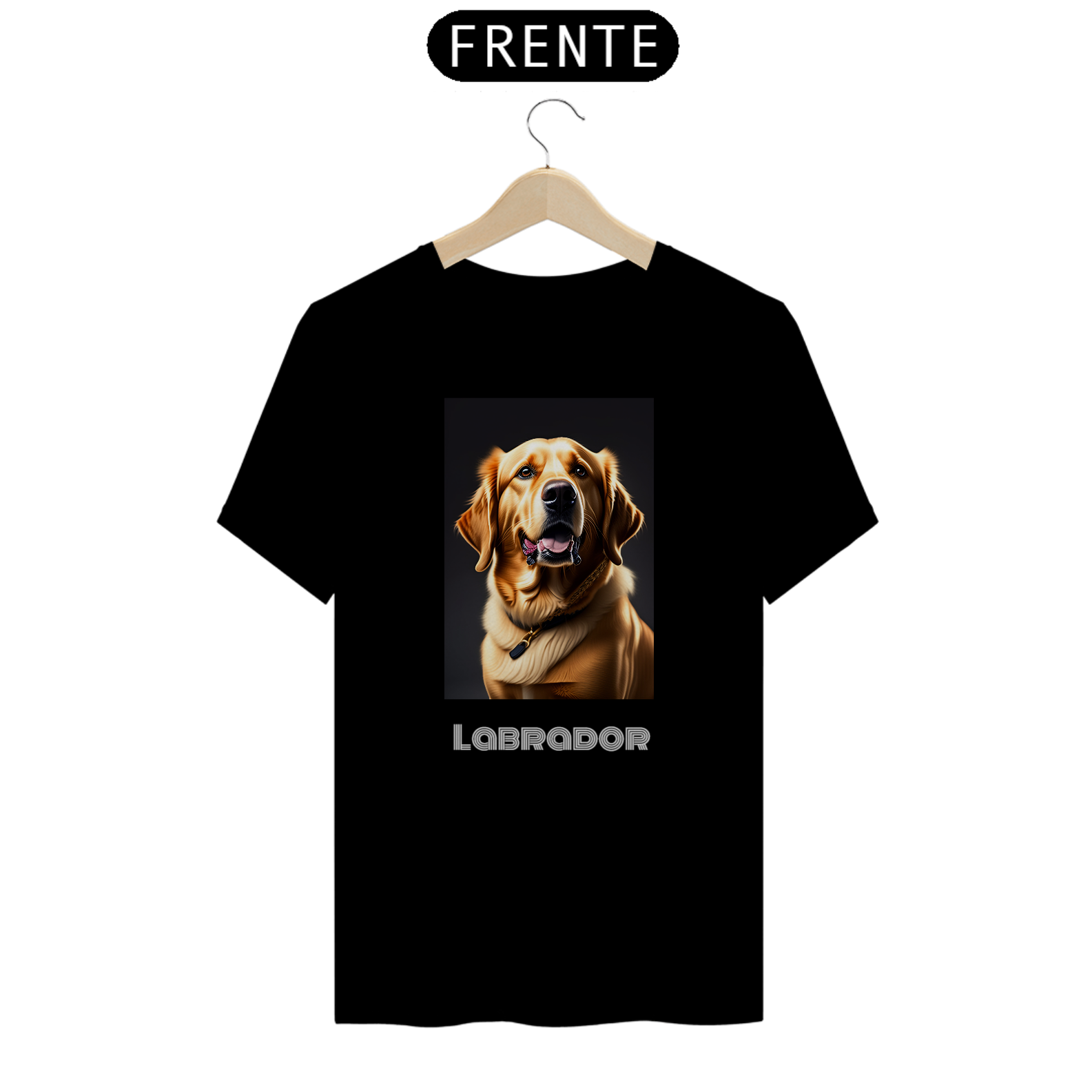 Nome do produto: Camiseta Labrador / T-shirt Labrador