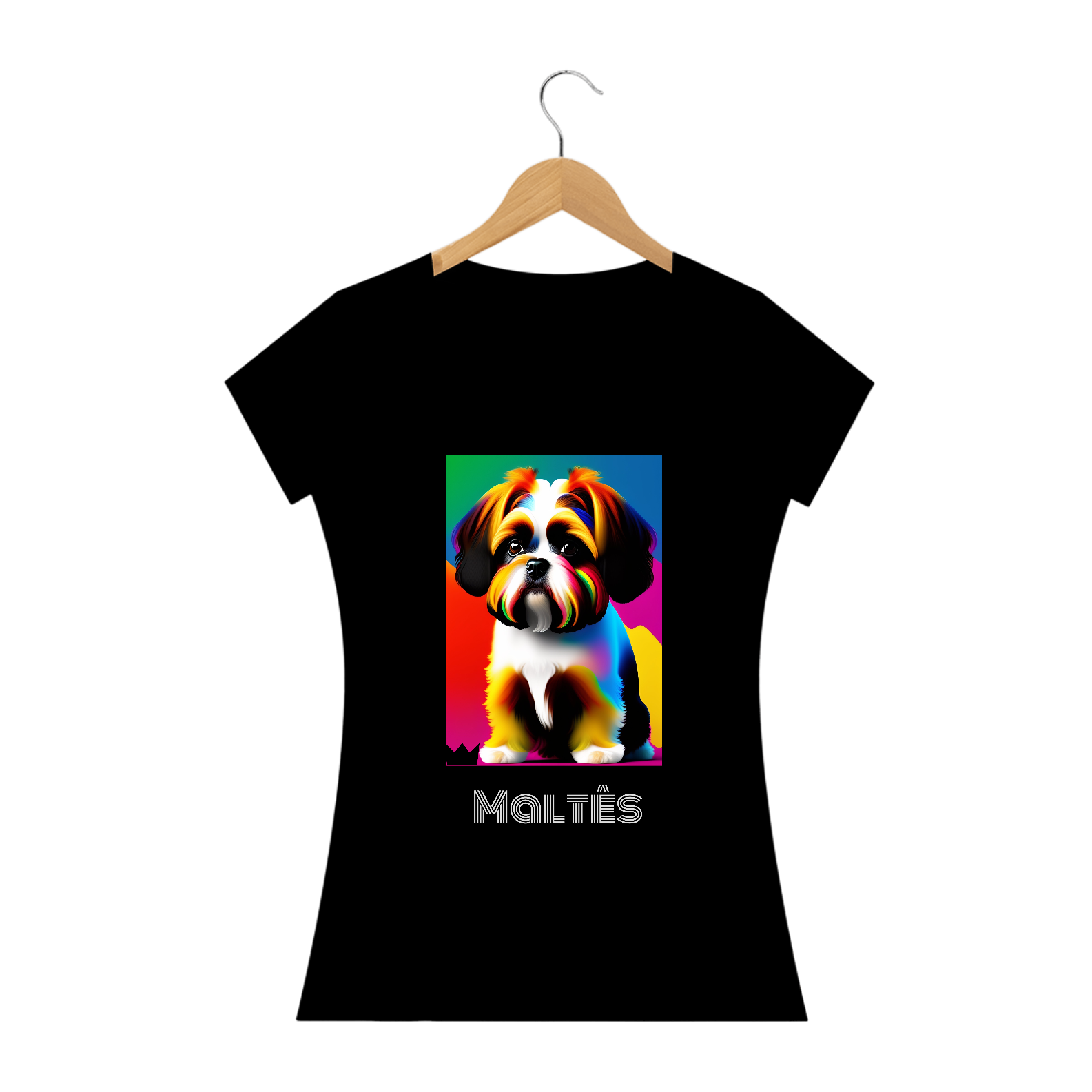 Nome do produto: Maltês / T-shirt Woman Maltês