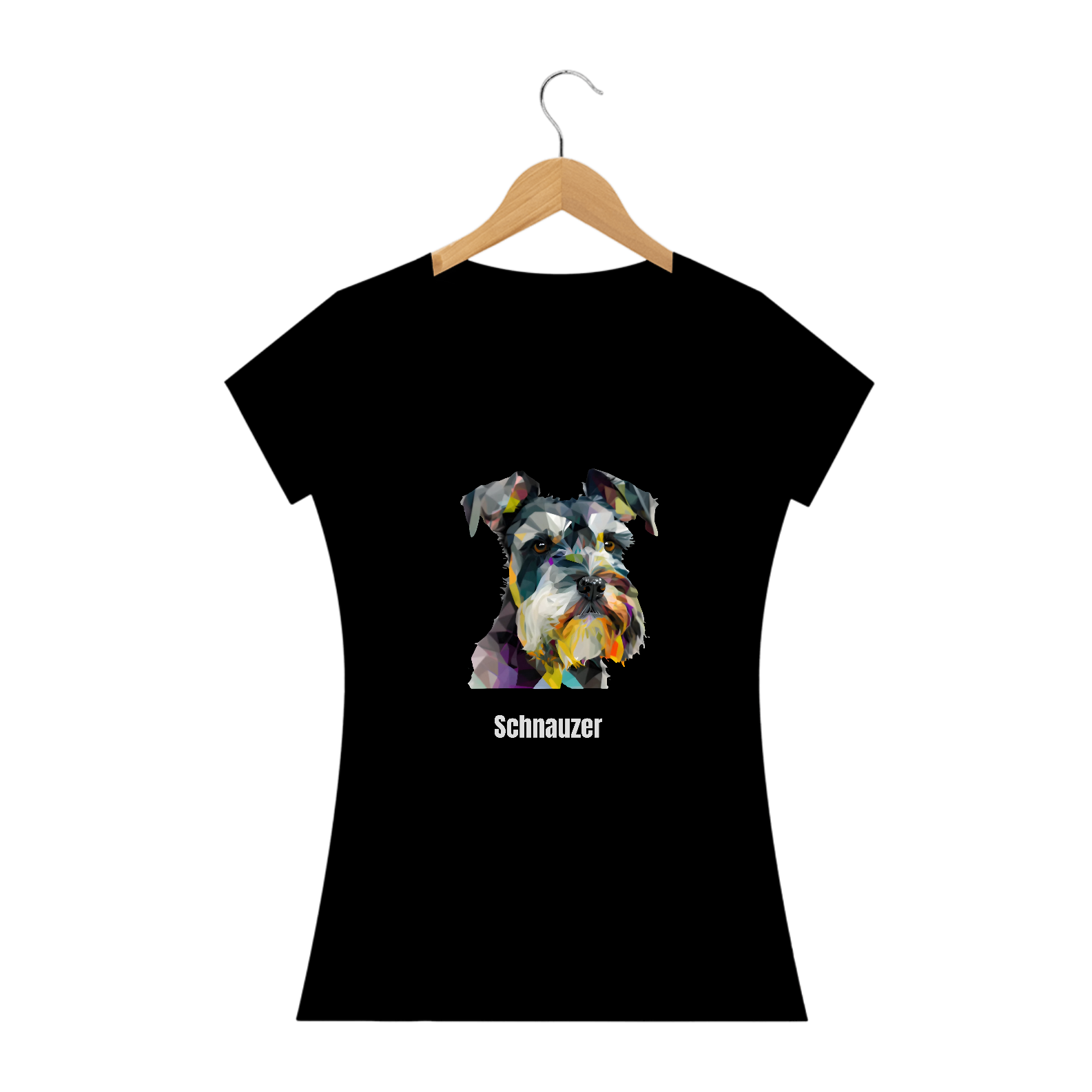 Nome do produto: Schnauzer / T-shirt Woman Schnauzer 