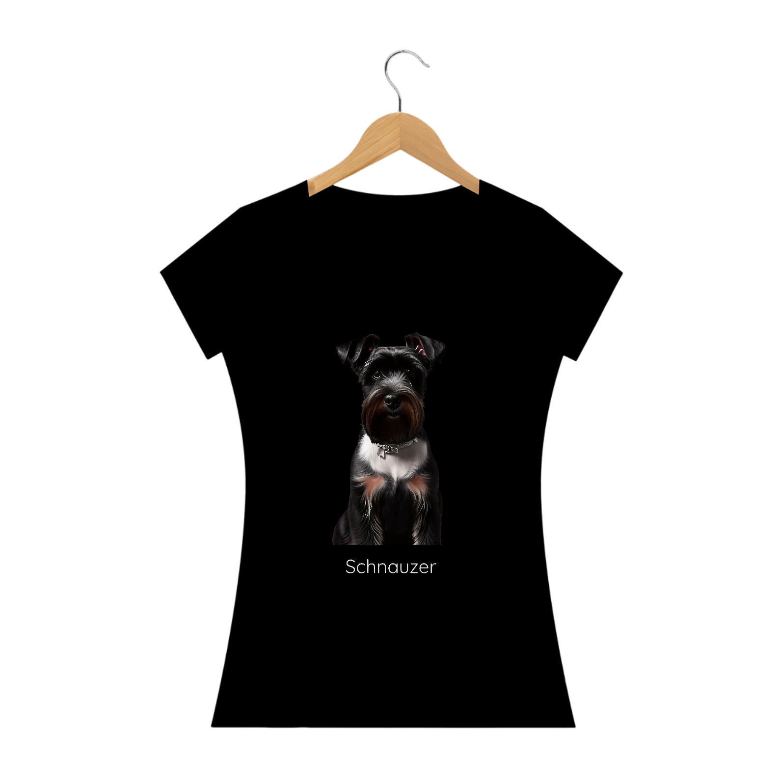 Nome do produto: Schnauzer / T-shirt Woman Schnauzer