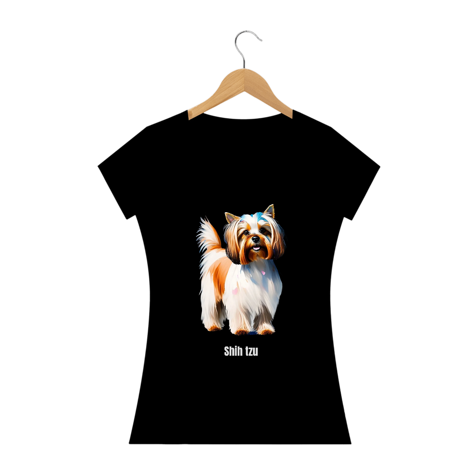 Nome do produto: Shih Tzu / T-shirt Woman Shih tzu