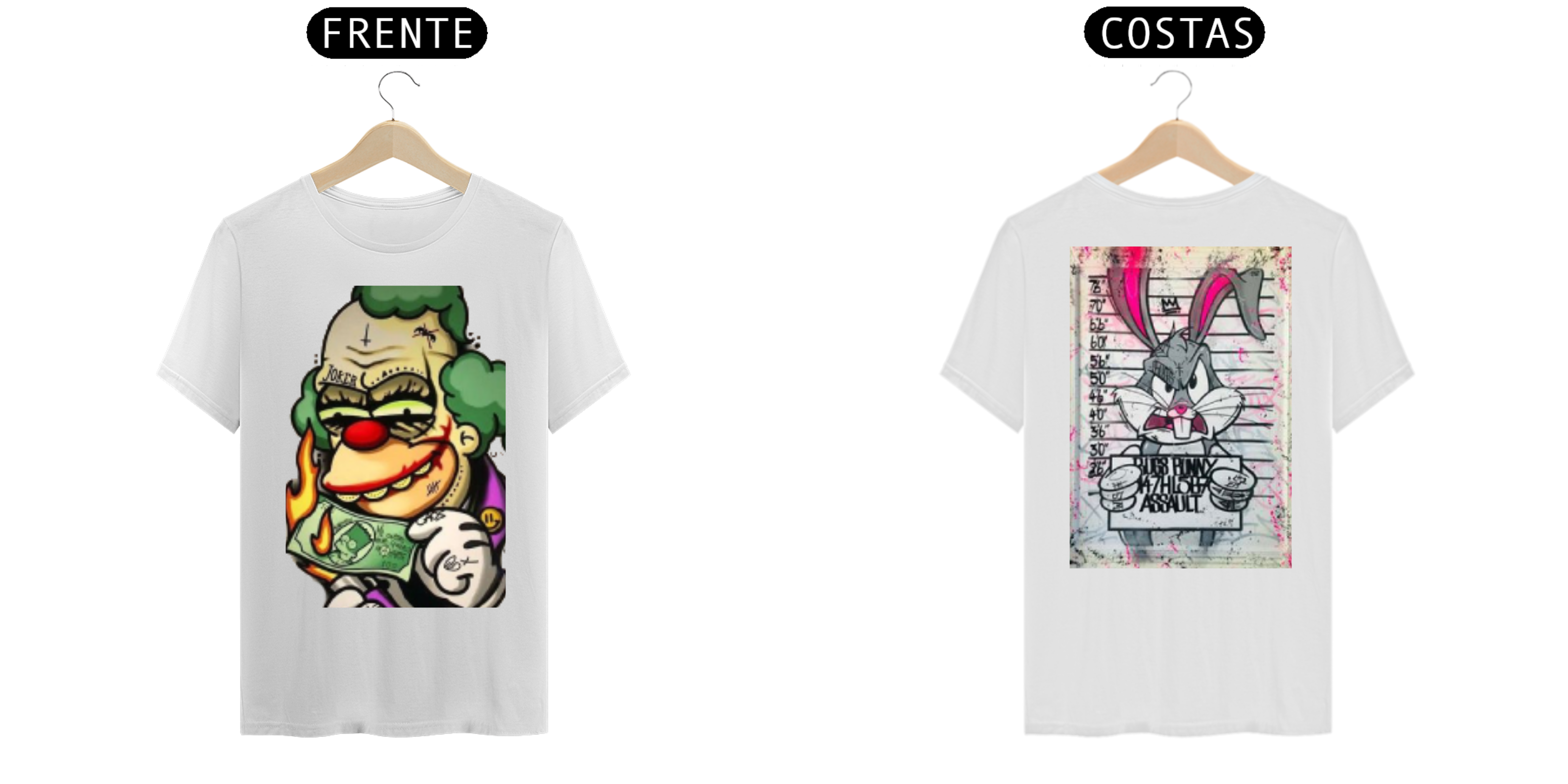 Nome do produto: camisas