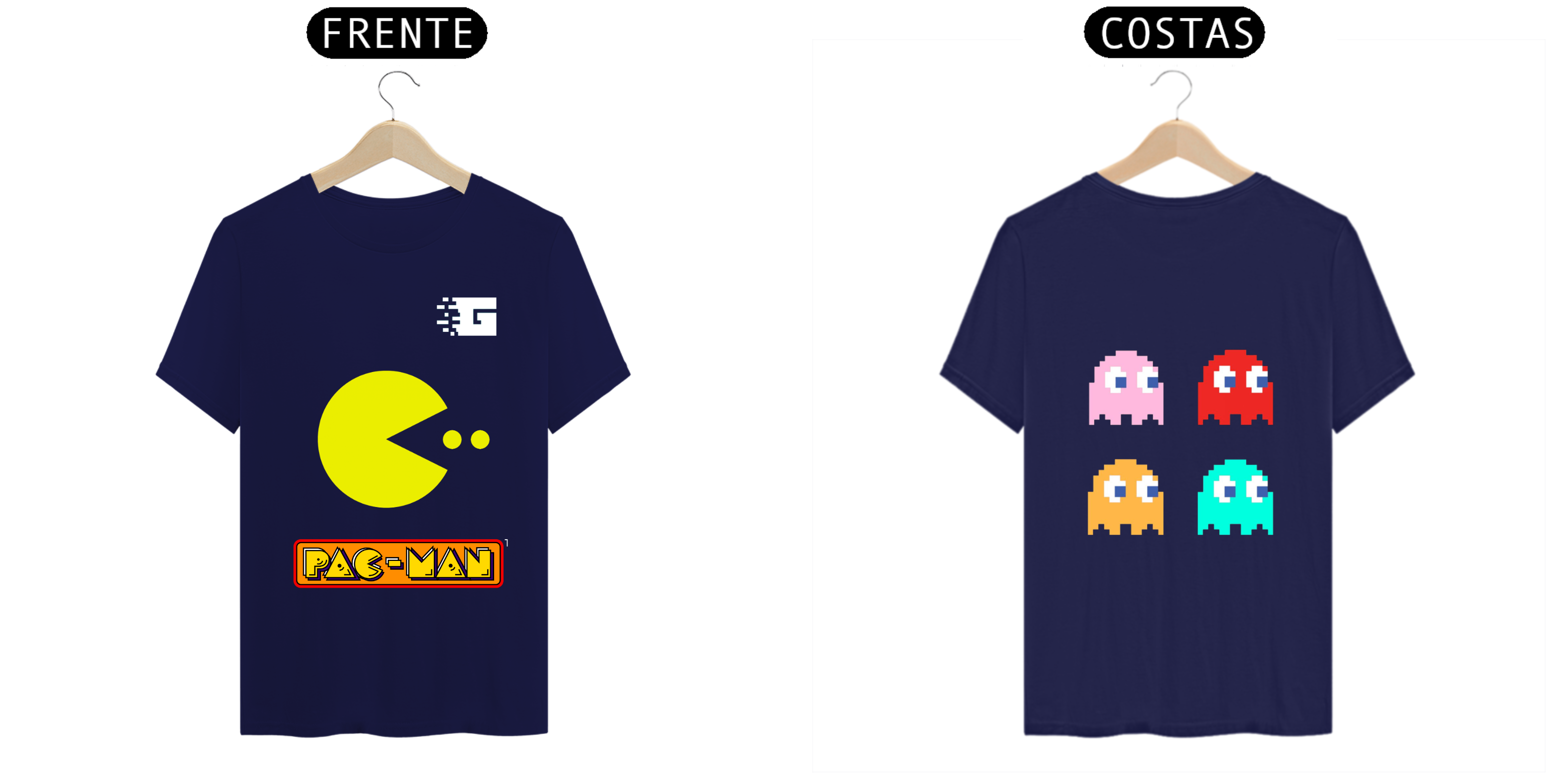 Nome do produto: Camisa PacMan