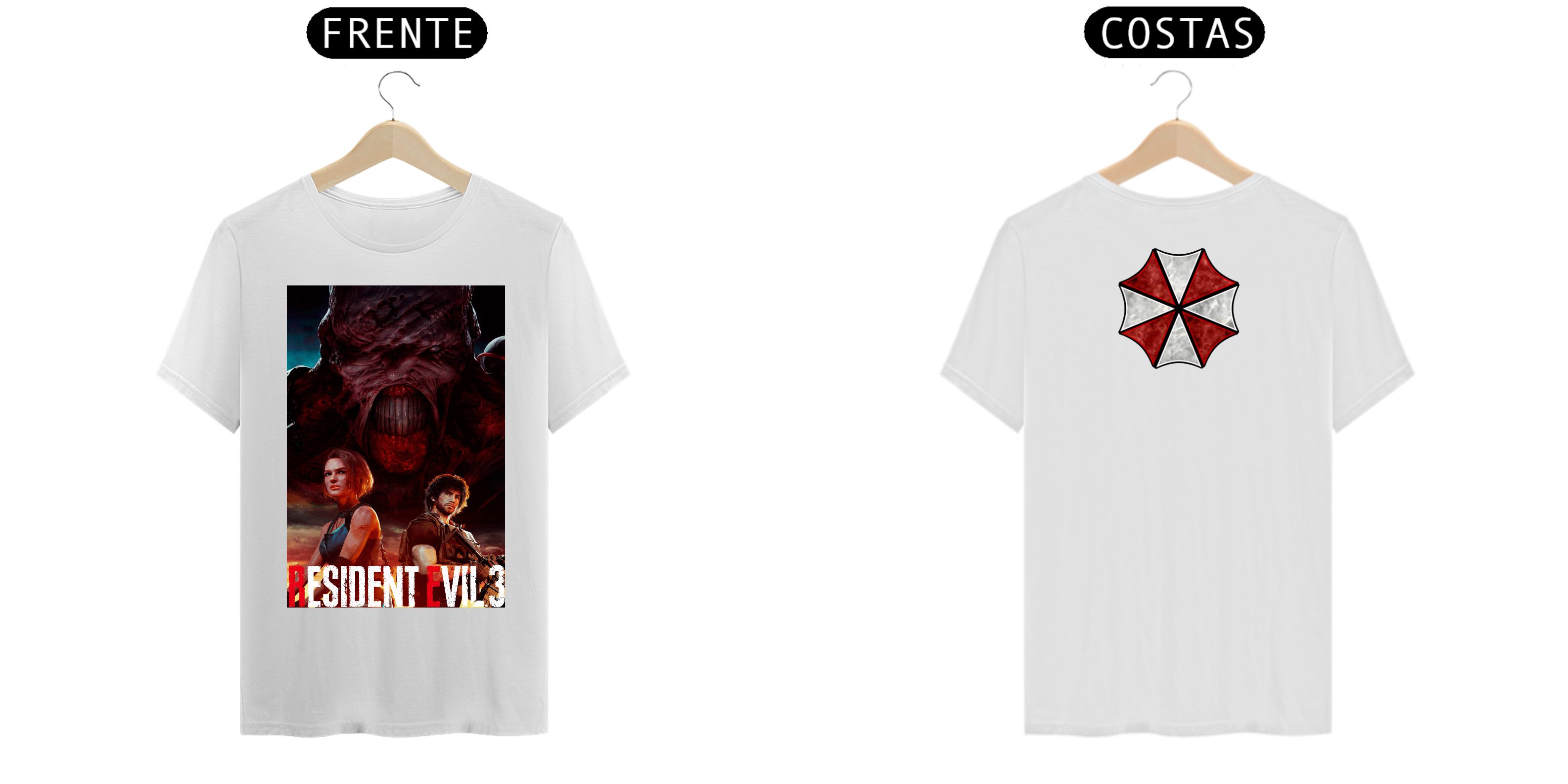 Nome do produto: Camisa Resident Evil III