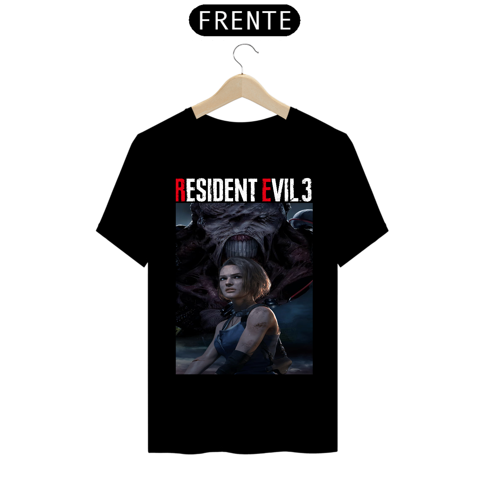 Nome do produto: Camisa Resident Evil III Remake