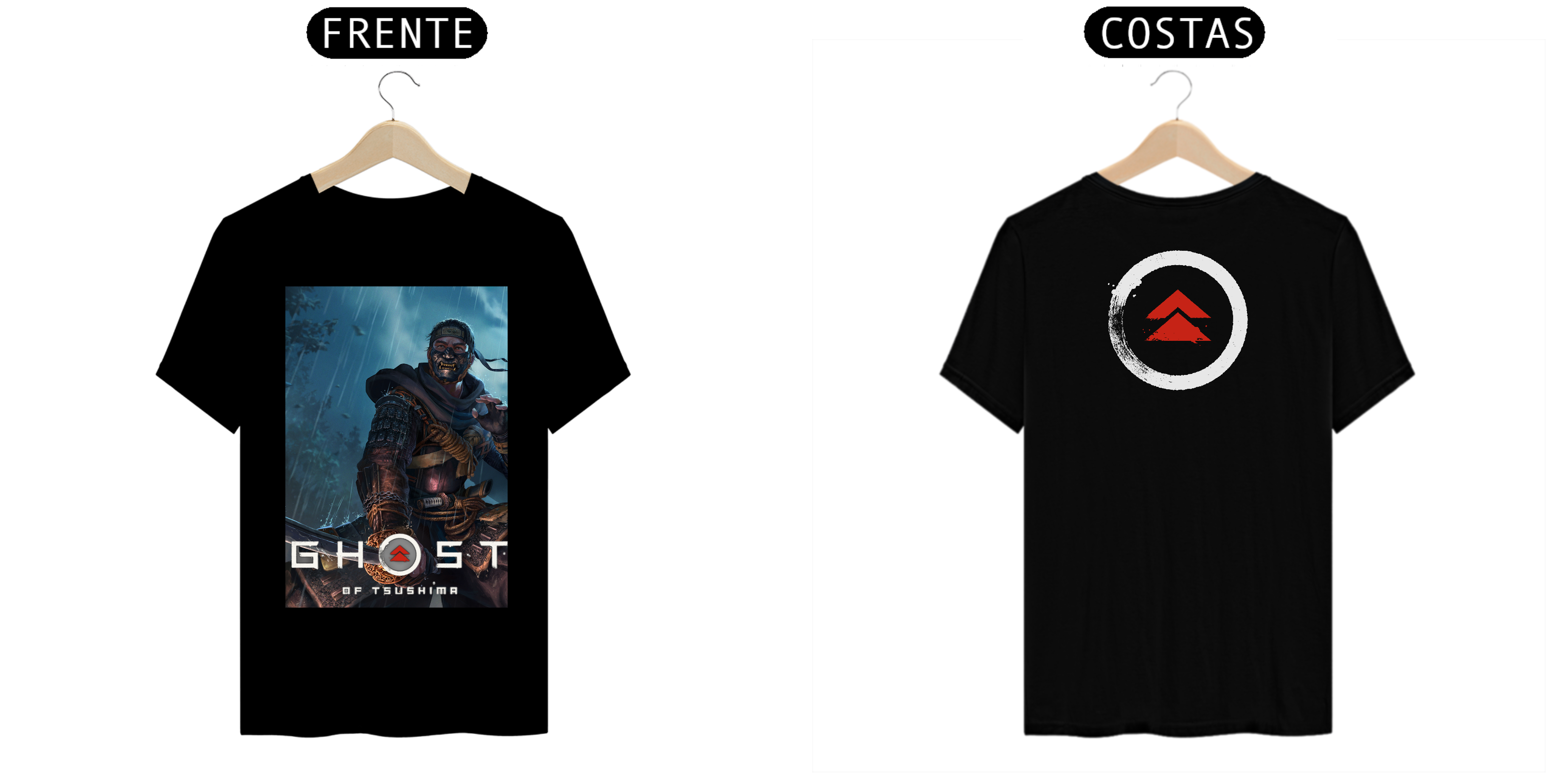 Nome do produto: Camisa Ghost of Tsushima