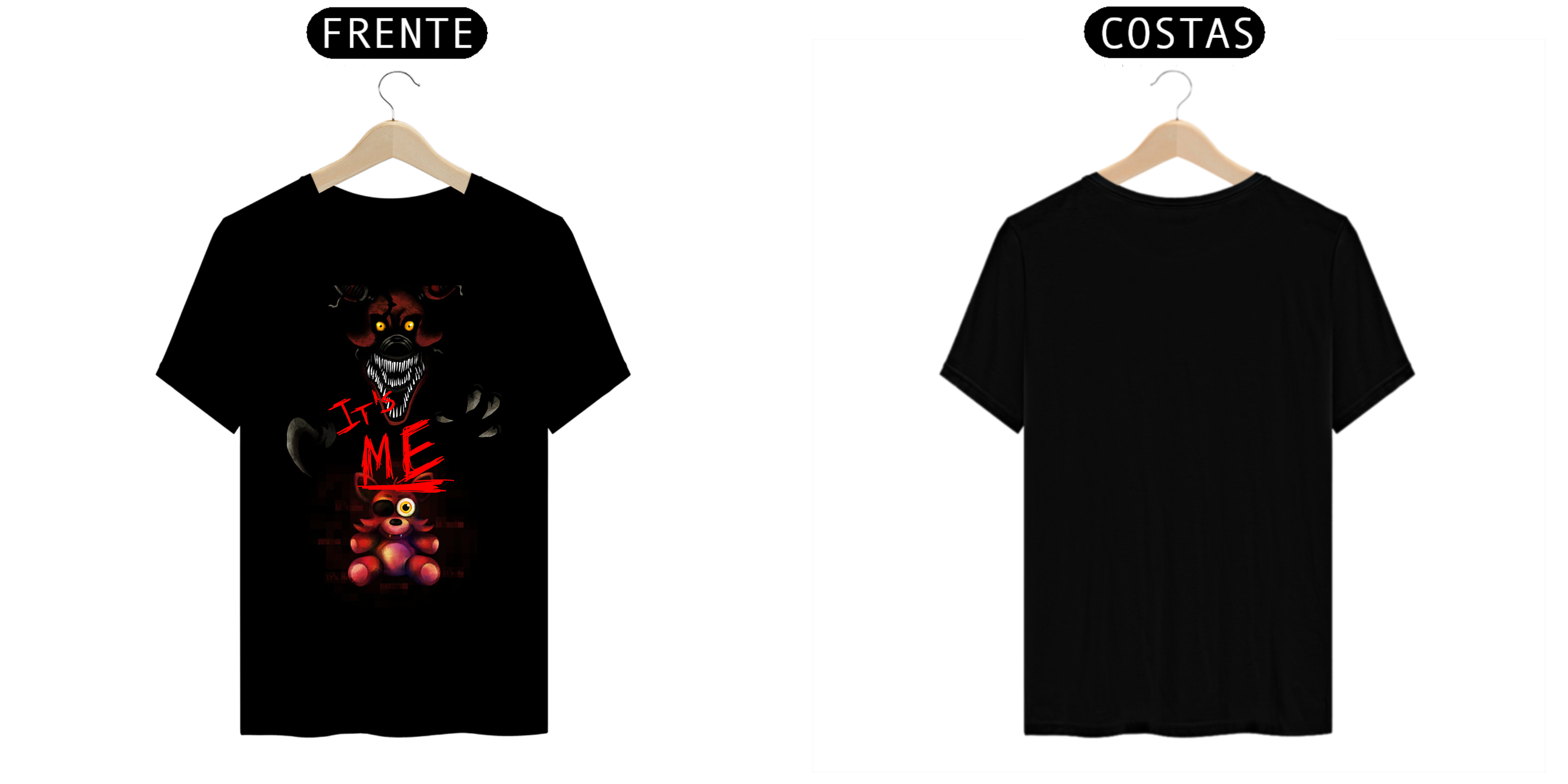 Nome do produto: Camisa Foxy FNAF