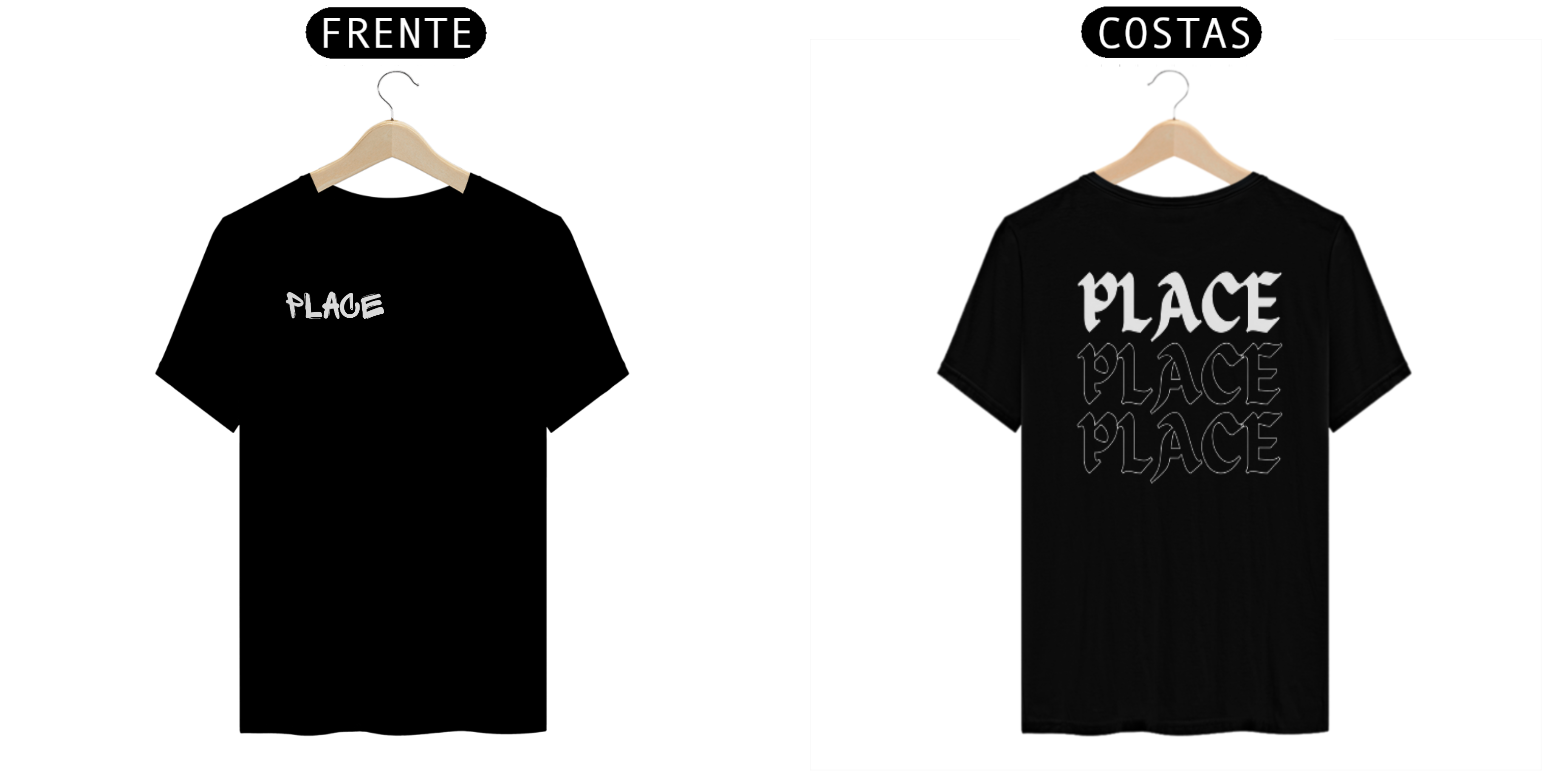 Nome do produto: PLACE T-SHIRT MODELO 3