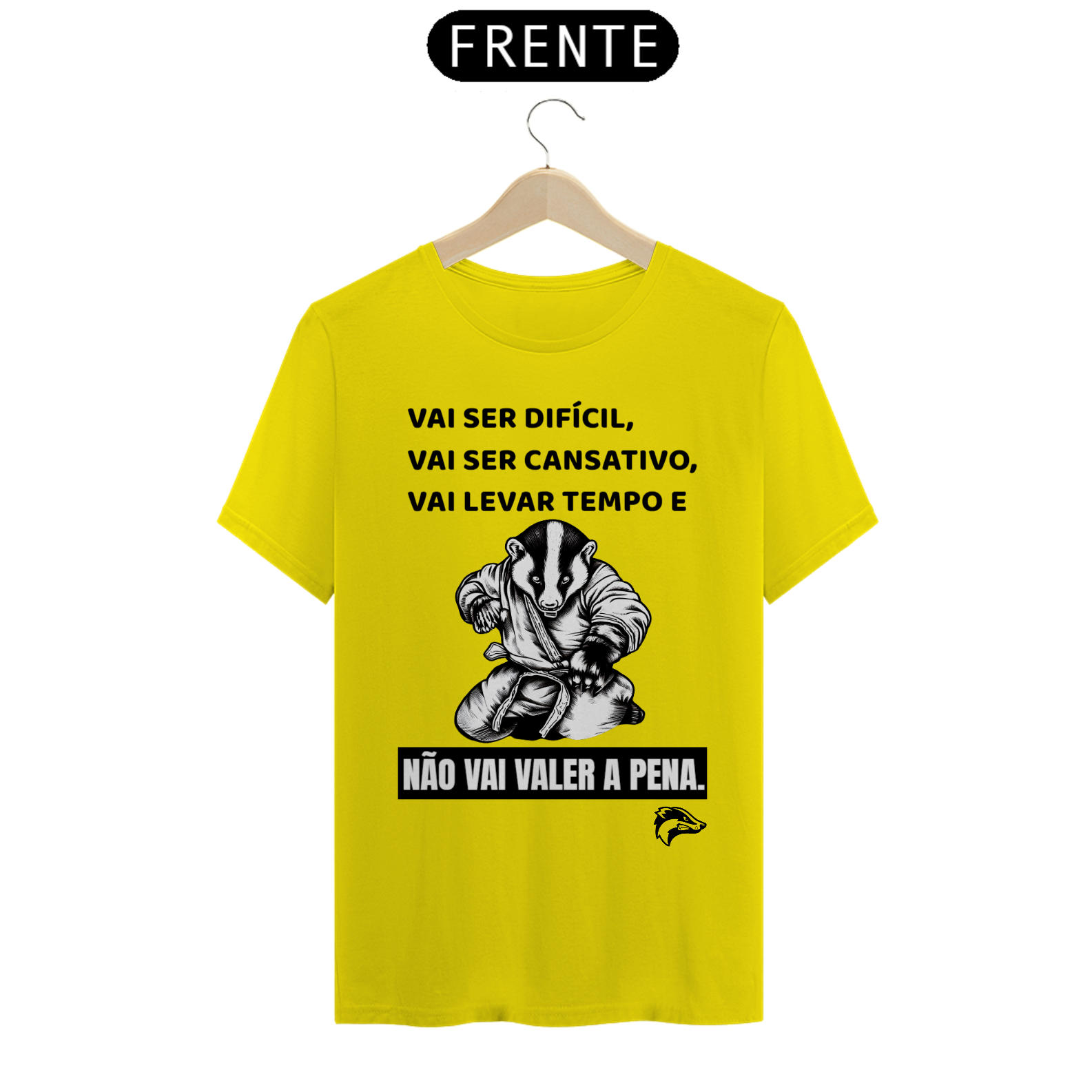 Nome do produto: Camisa Quality - VAI SER DÍFICIL, VAI SER CANSATIVO...