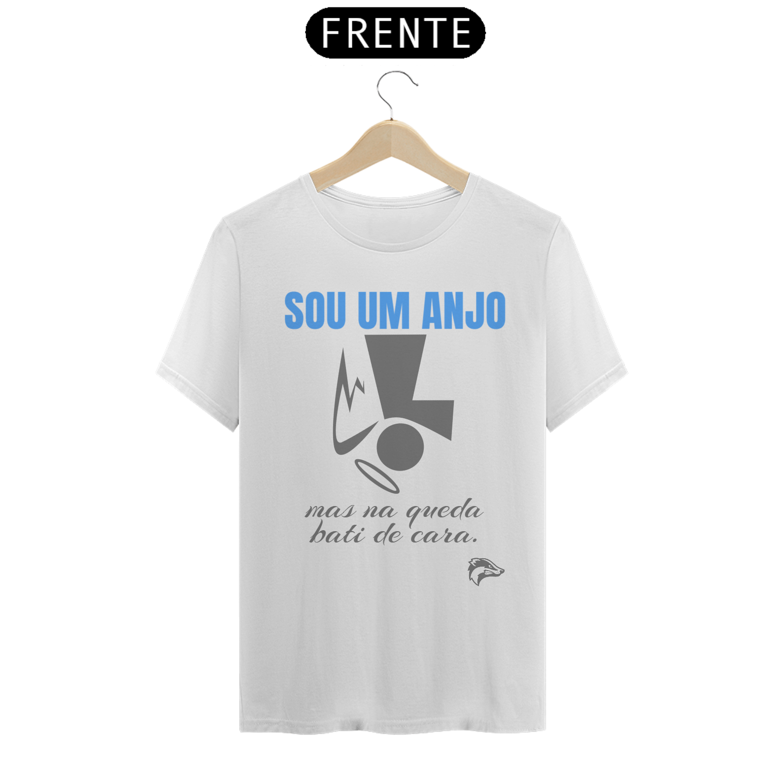 Nome do produto: Camisa Quality - SOU UM ANJO