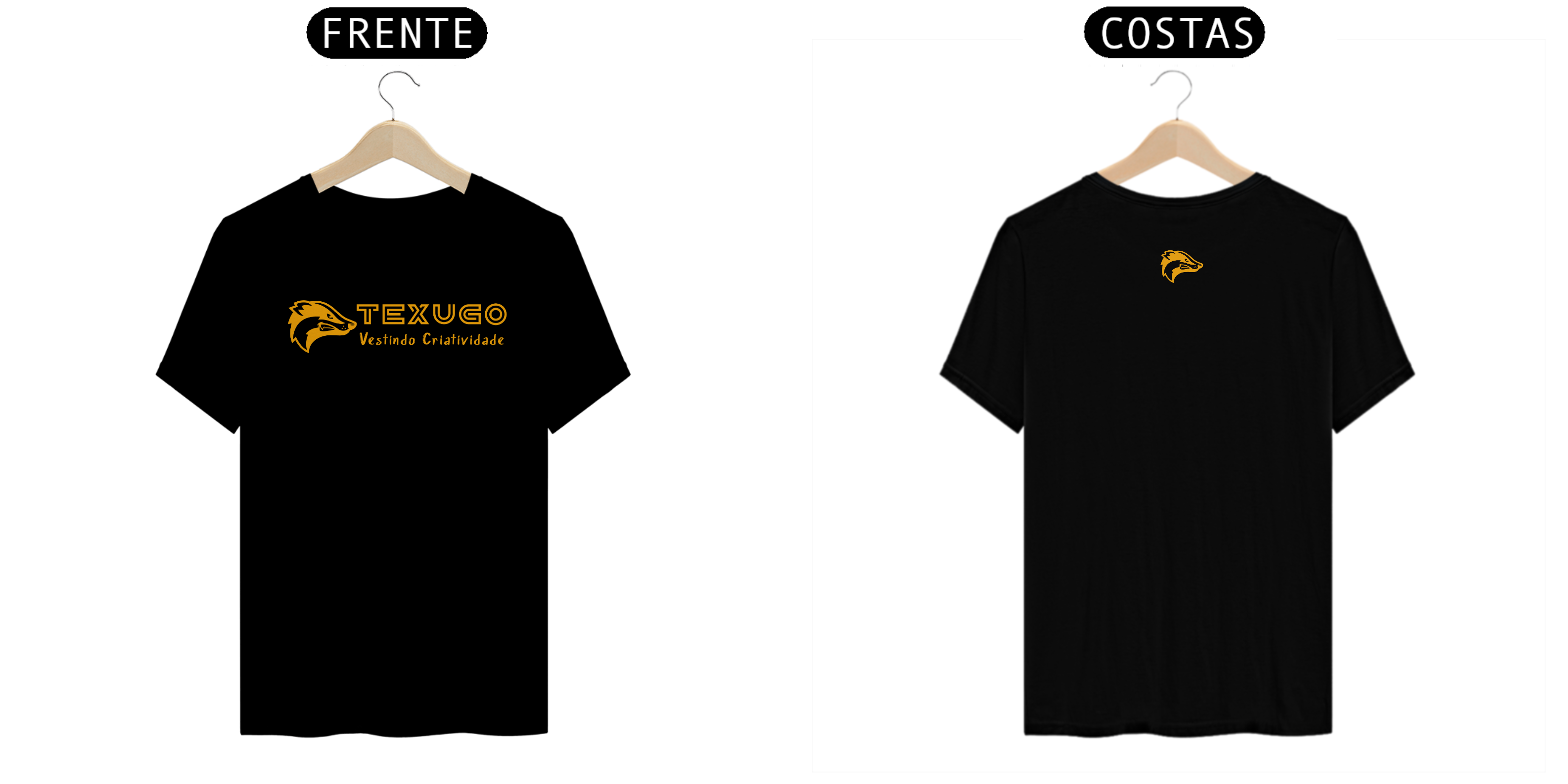 Nome do produto: Camisa Quality - LOGO TEXUGO