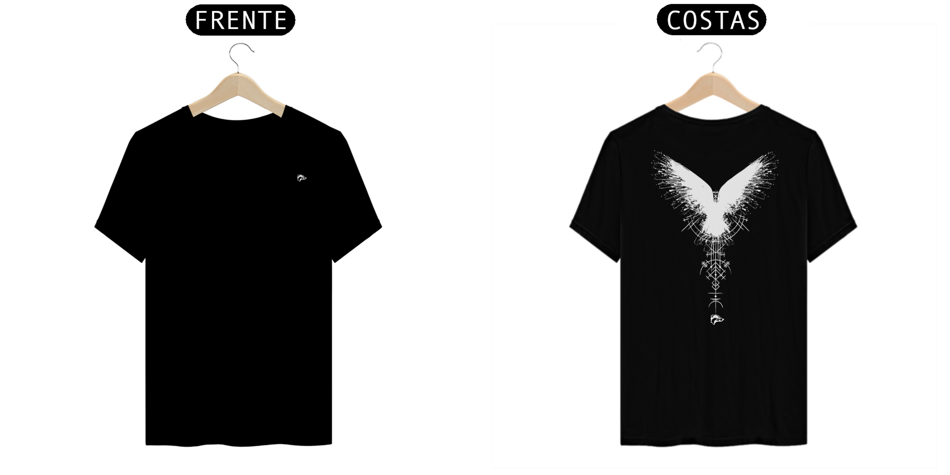 Nome do produto: Camisa Quality - CORVO DE VALHALLA