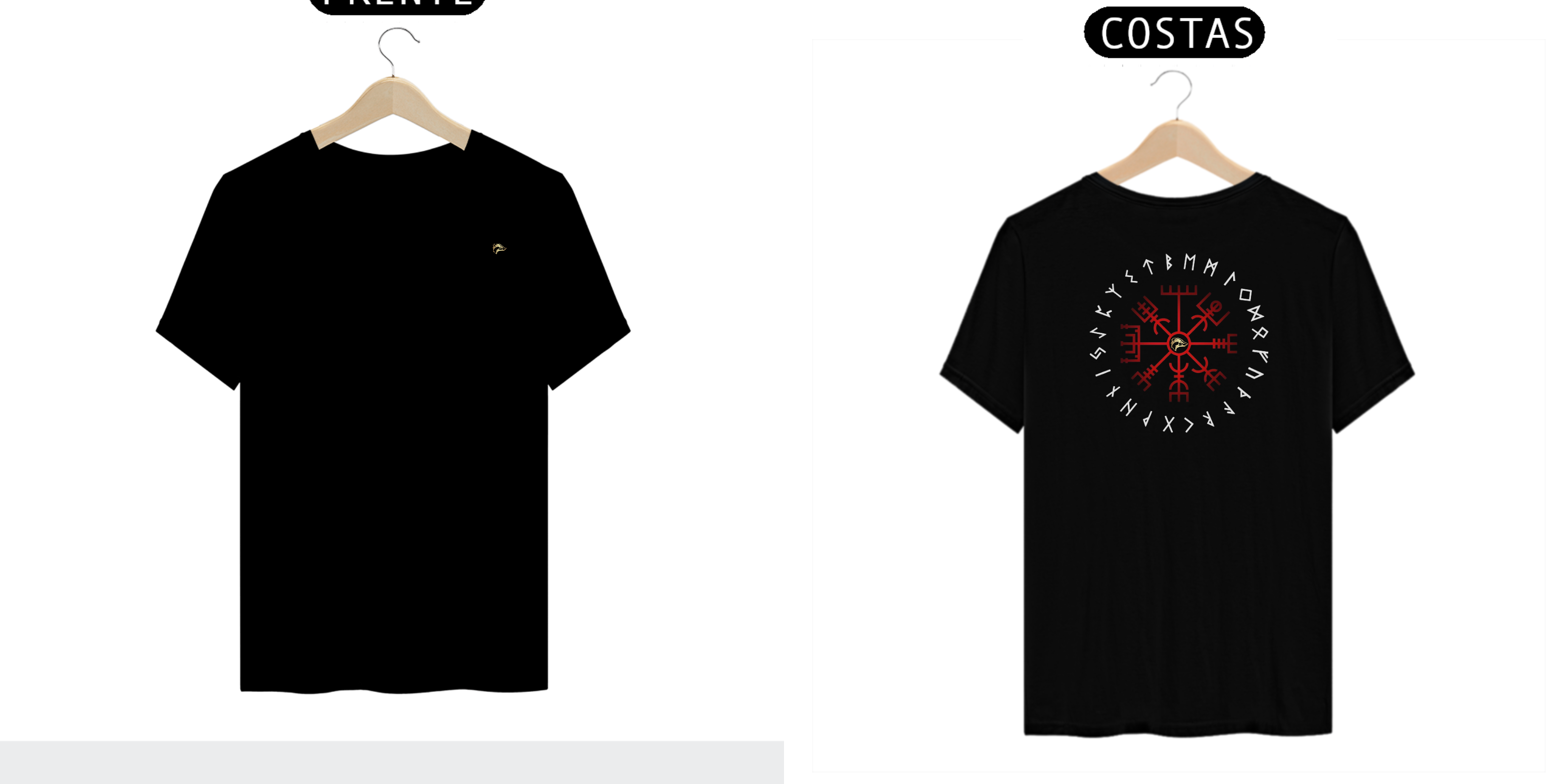 Nome do produto: Camisa Quality - RUNAS VIKINGS