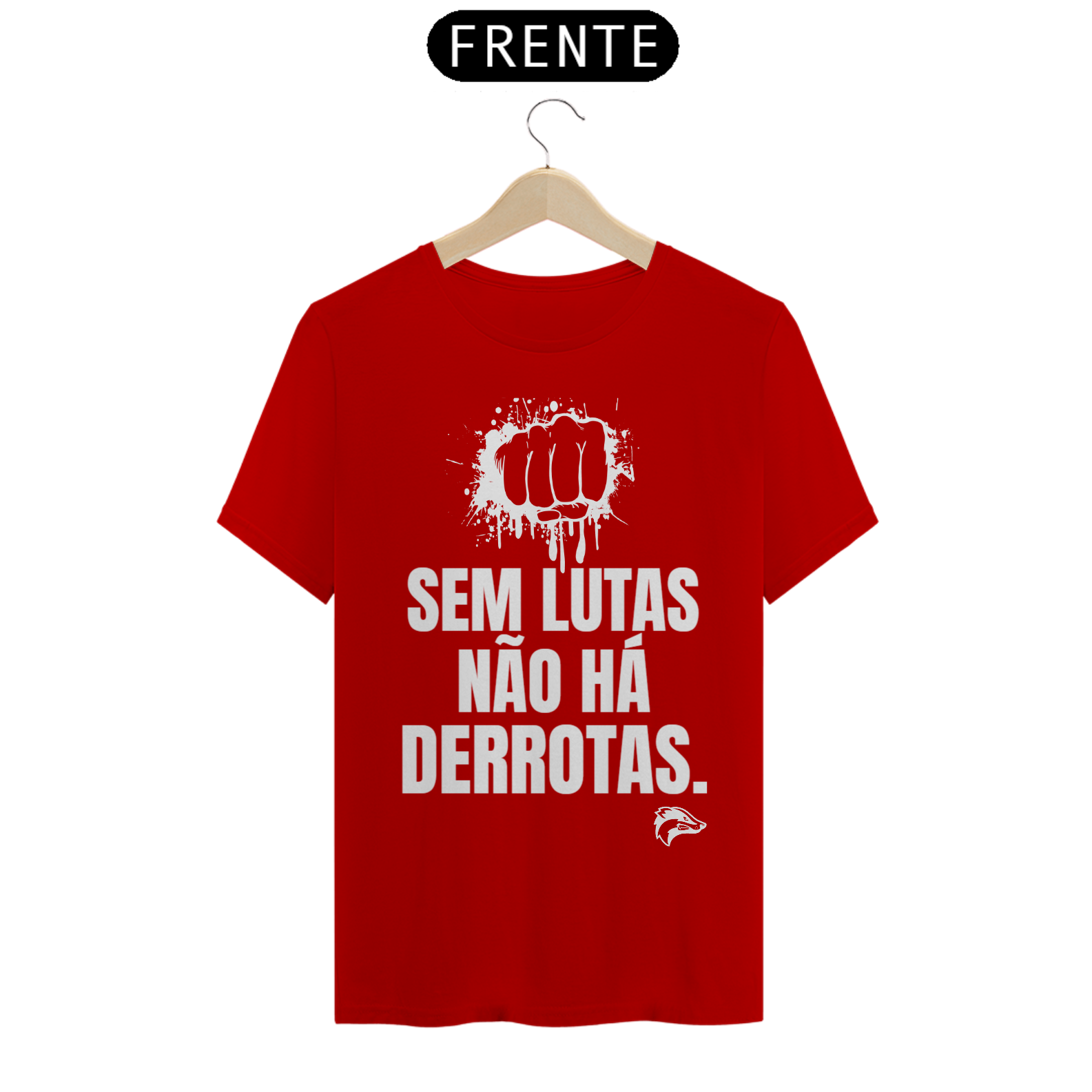 Nome do produto: Camisa Quality - SEM LUTAS NÃO HÁ DERROTAS