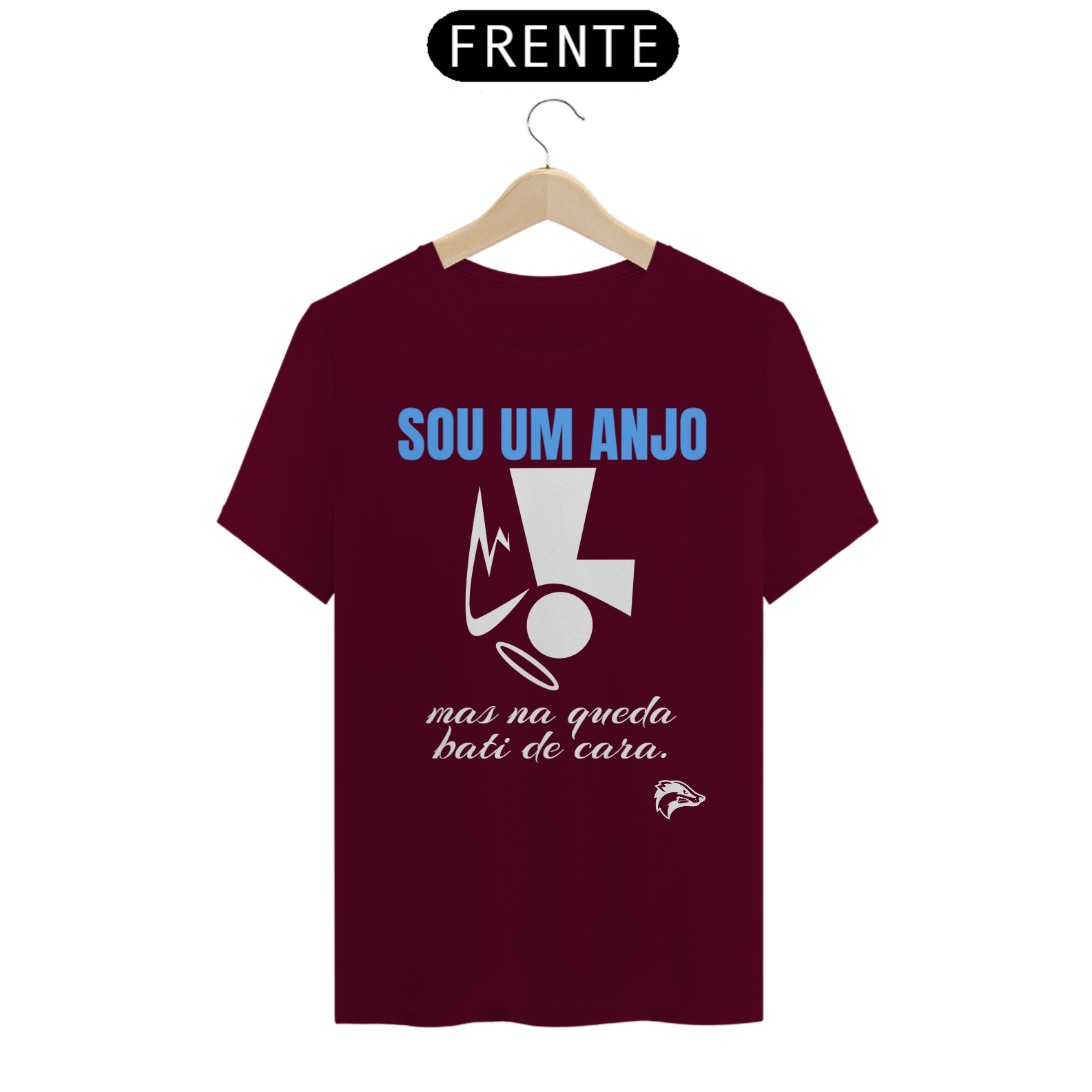 Nome do produto: Camisa Quality - SOU UM ANJO