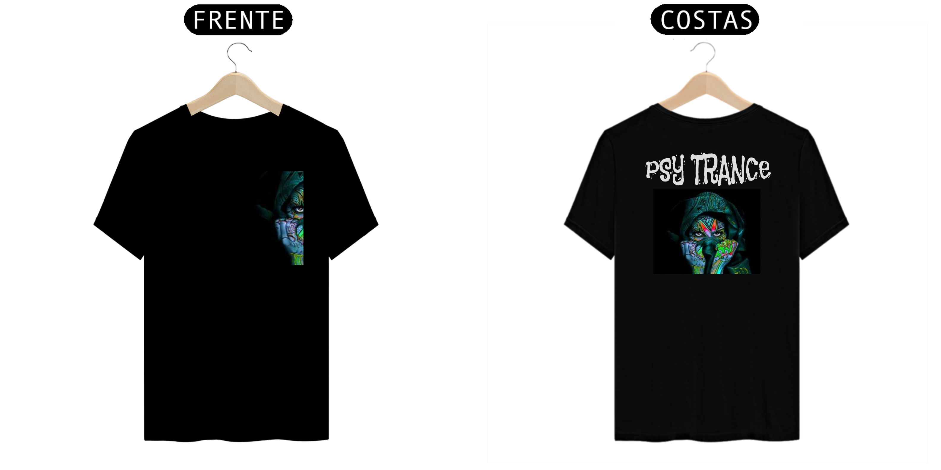 Nome do produto: CAMISETA ( psy trance )
