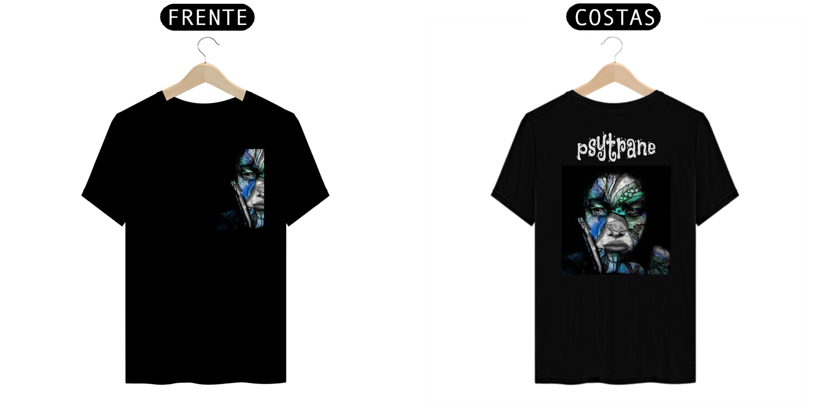 Nome do produto: CAMISETA ( psy trance 03 )