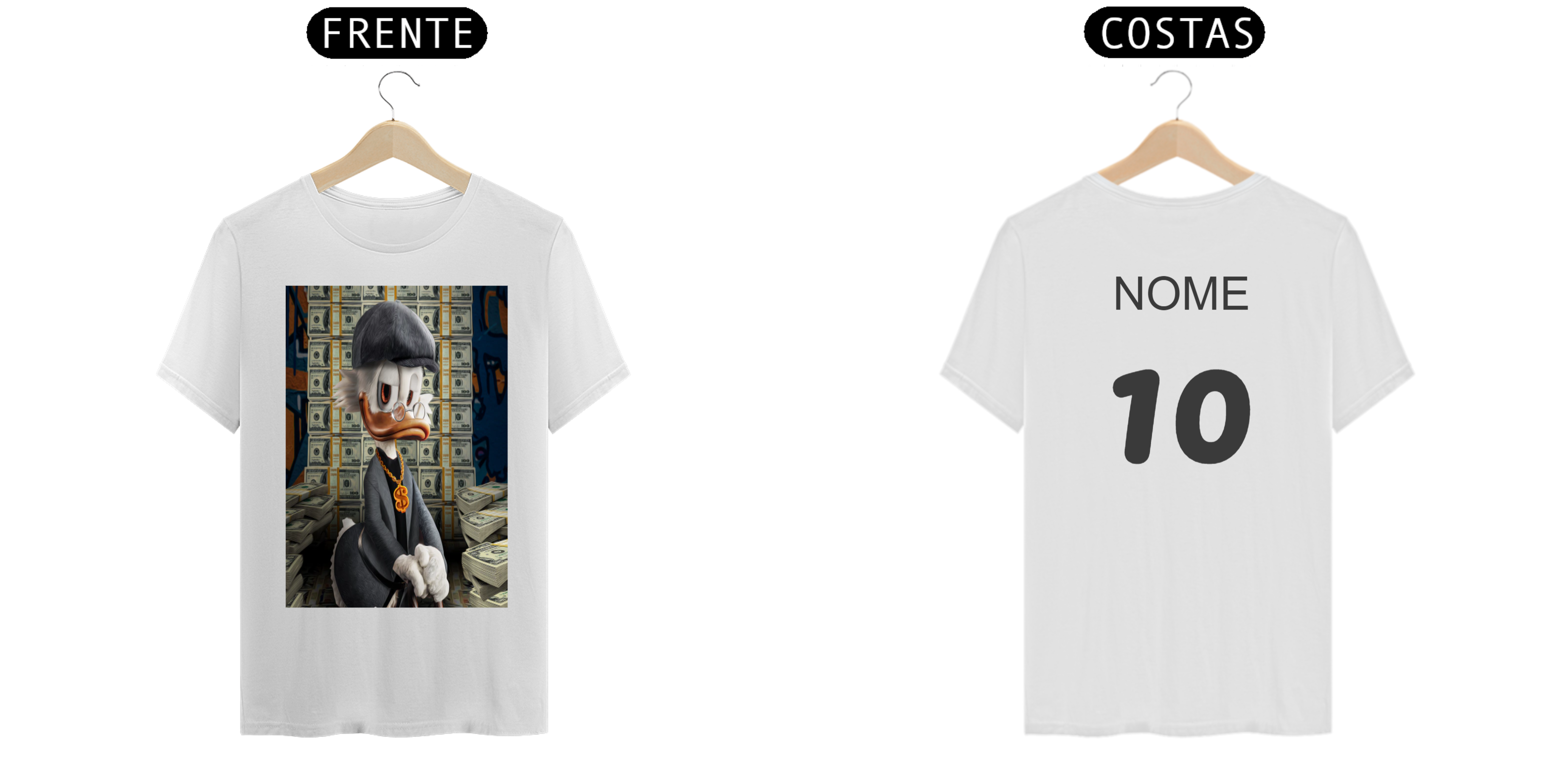 Nome do produto: Personalizada- TIO PATINHAS - NOME / NUMERO