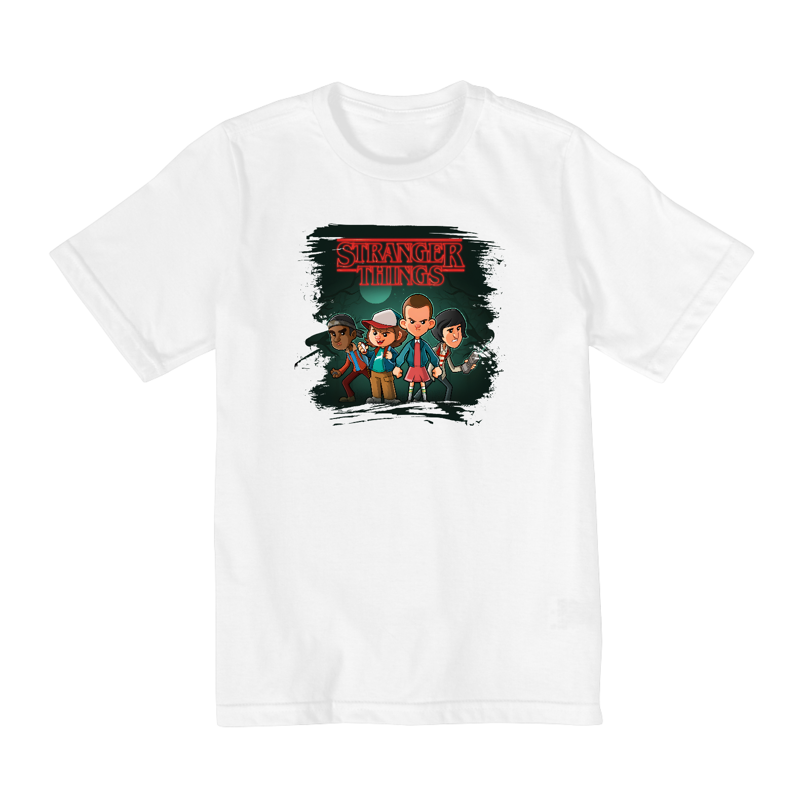 Nome do produto: INFANTIL DE 10 A 14 TURMA STRANGER THINGS