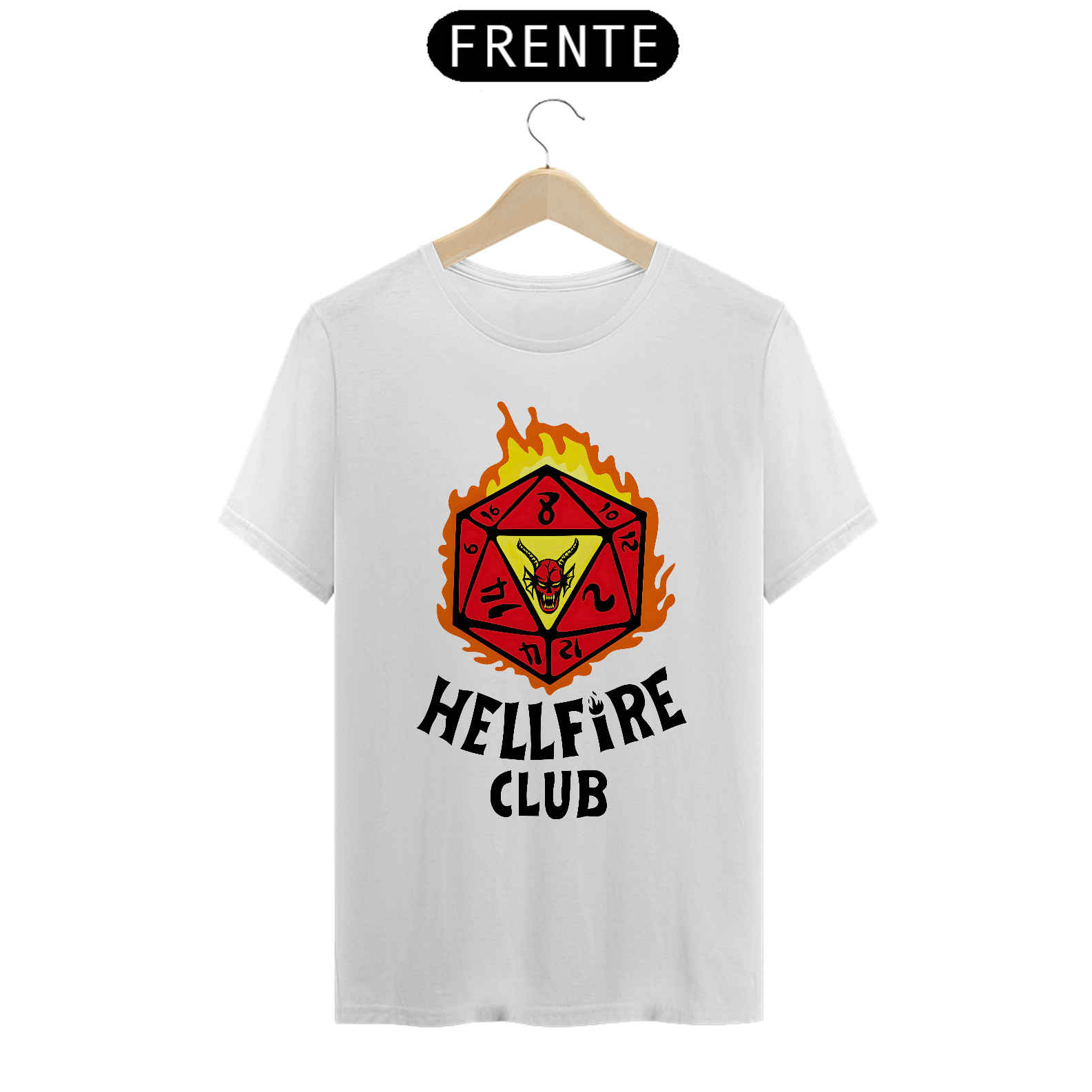 Nome do produto: CAMISETA HELLFIRE CLUB ST