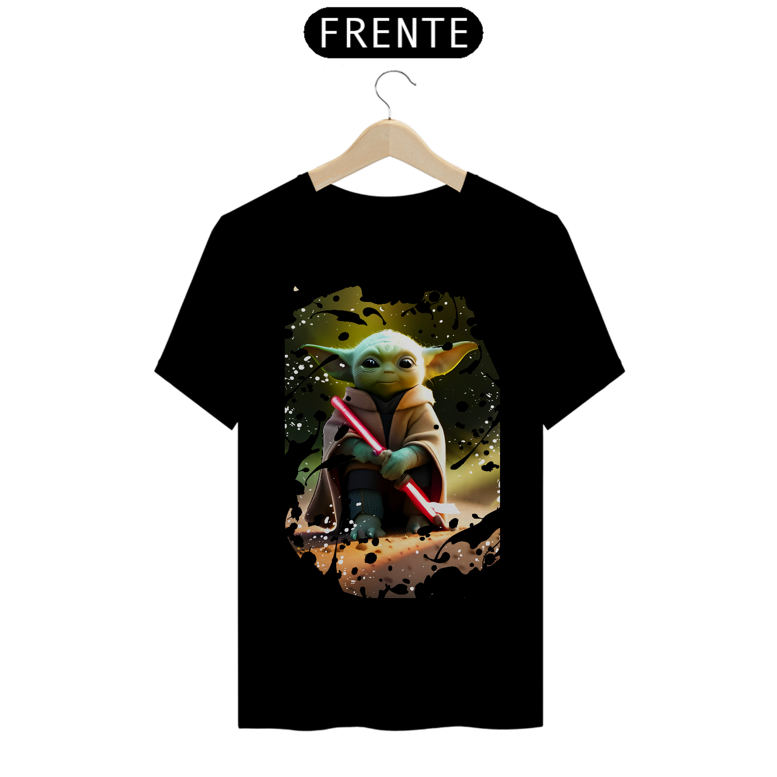 Nome do produto: CAMISETA YODA
