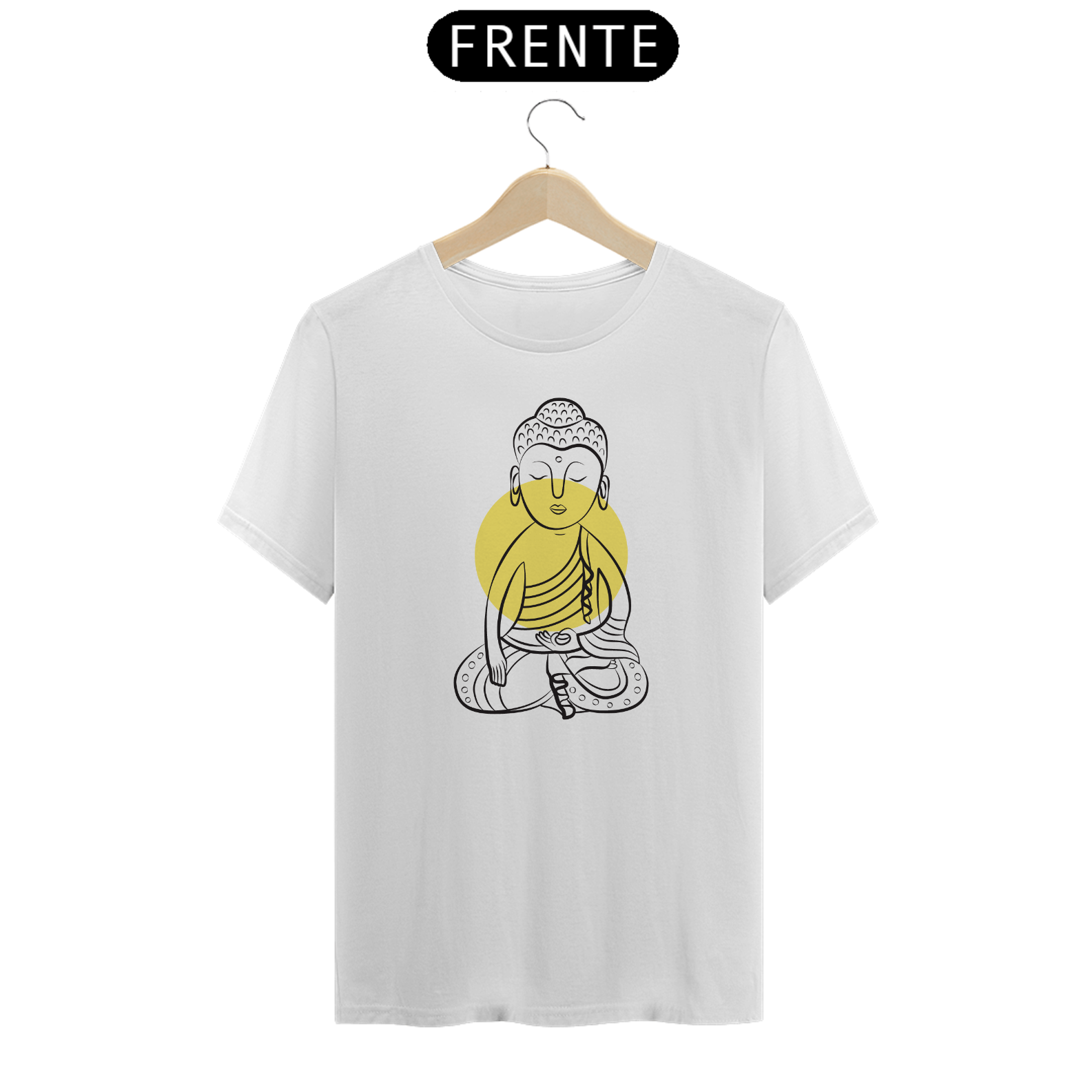 Nome do produto: Buda Amarelo (cores claras)