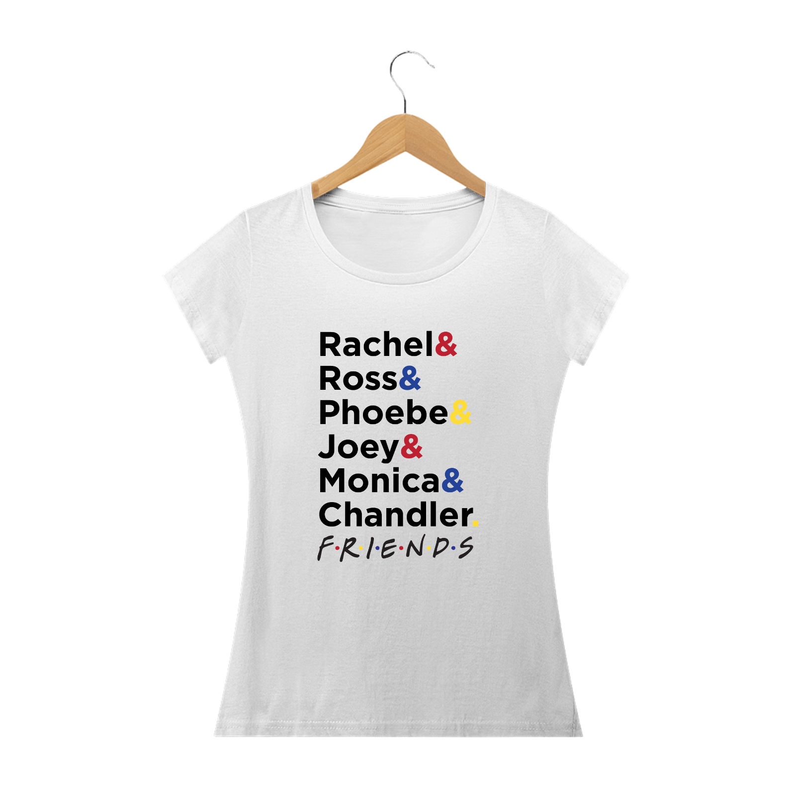 Nome do produto: Friends Nomes (cores claras)