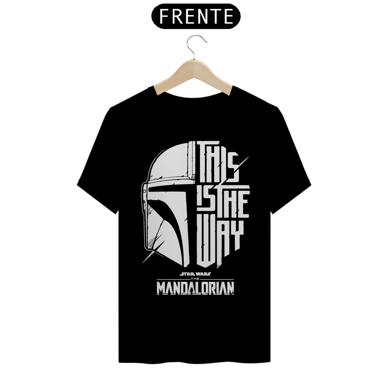 Nome do produto: Mandalorian: This is the way (cores escuras)