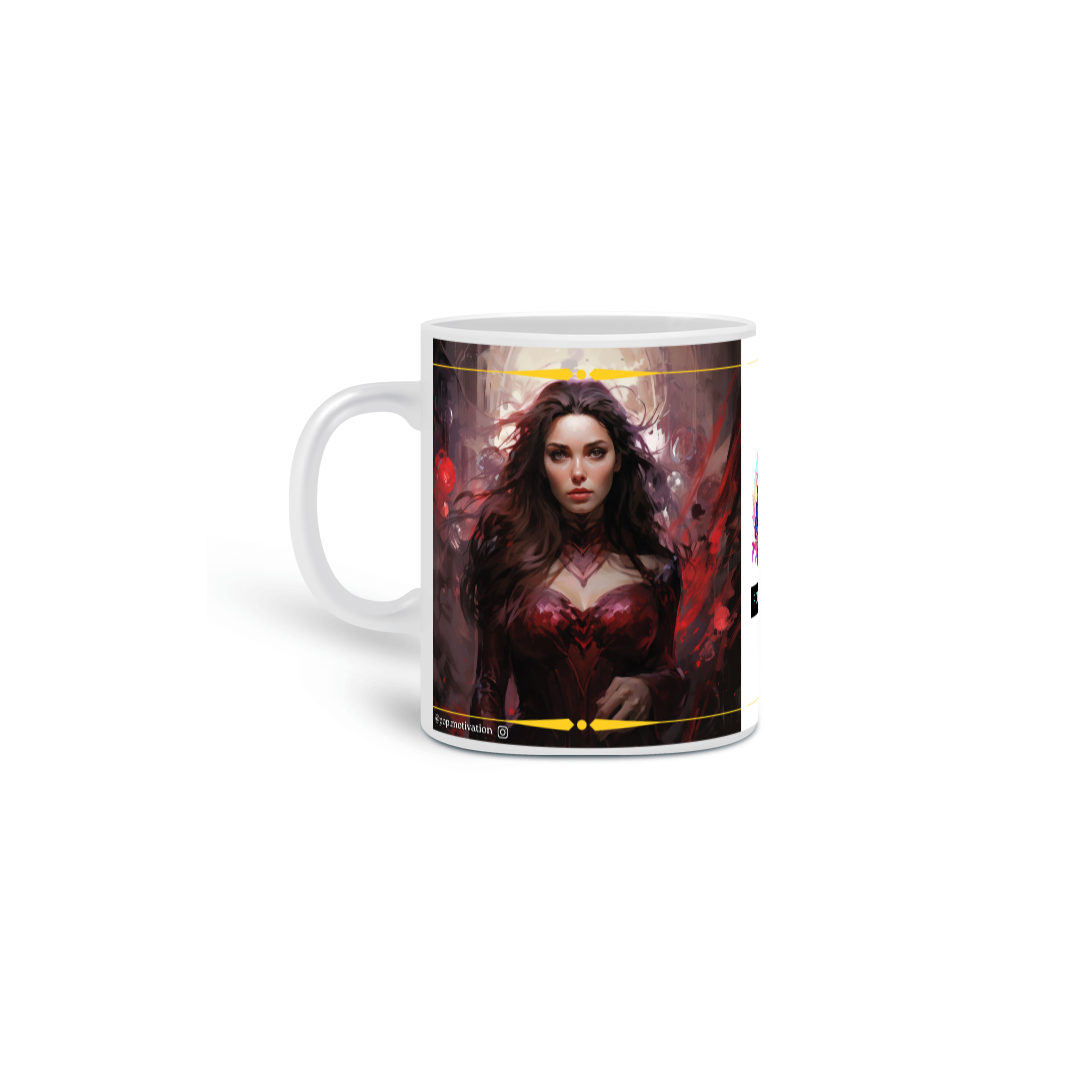 Nome do produto: Scarlet Witch artwork estilo Edgard Maxence