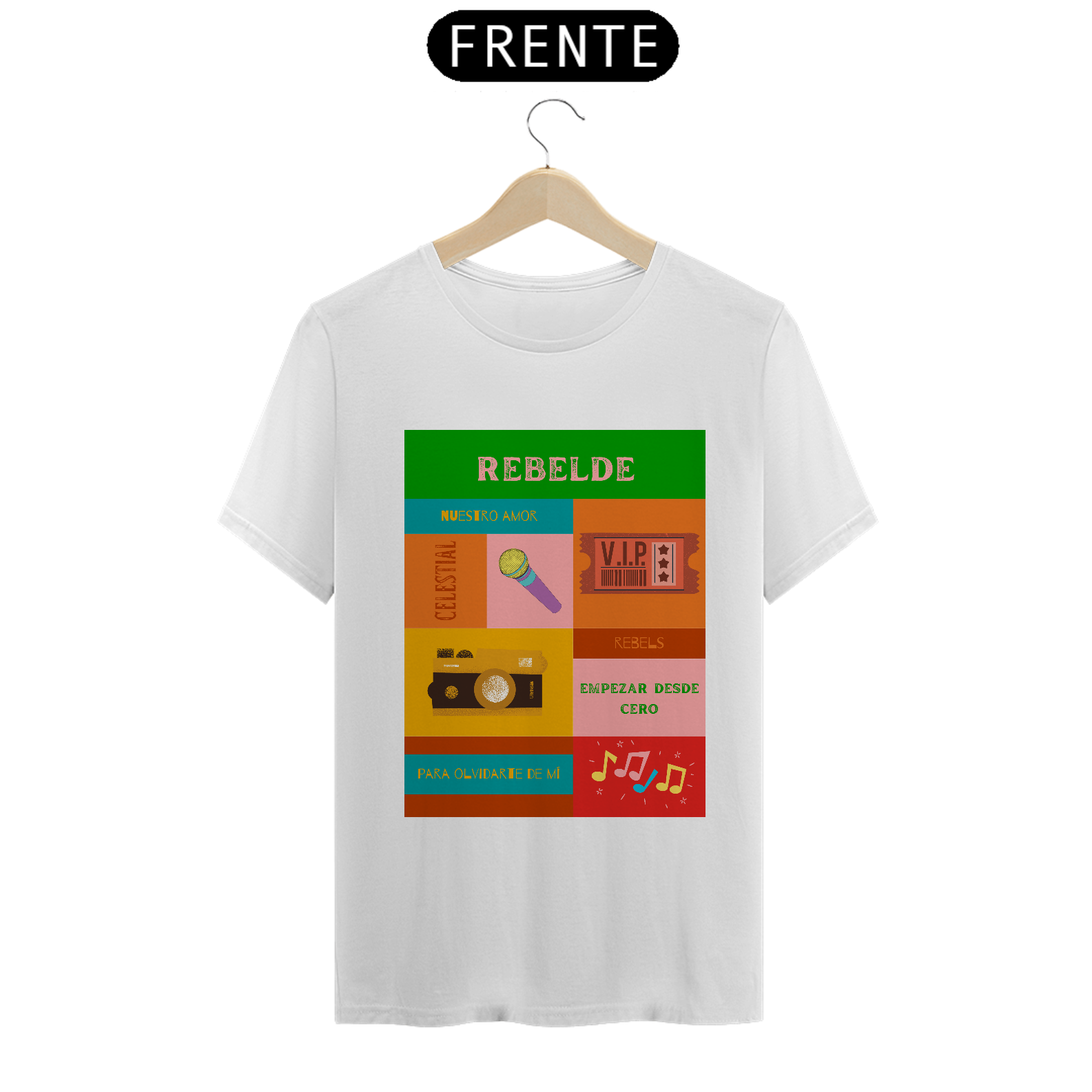 Nome do produto: RBD UNISSEX - Álbuns