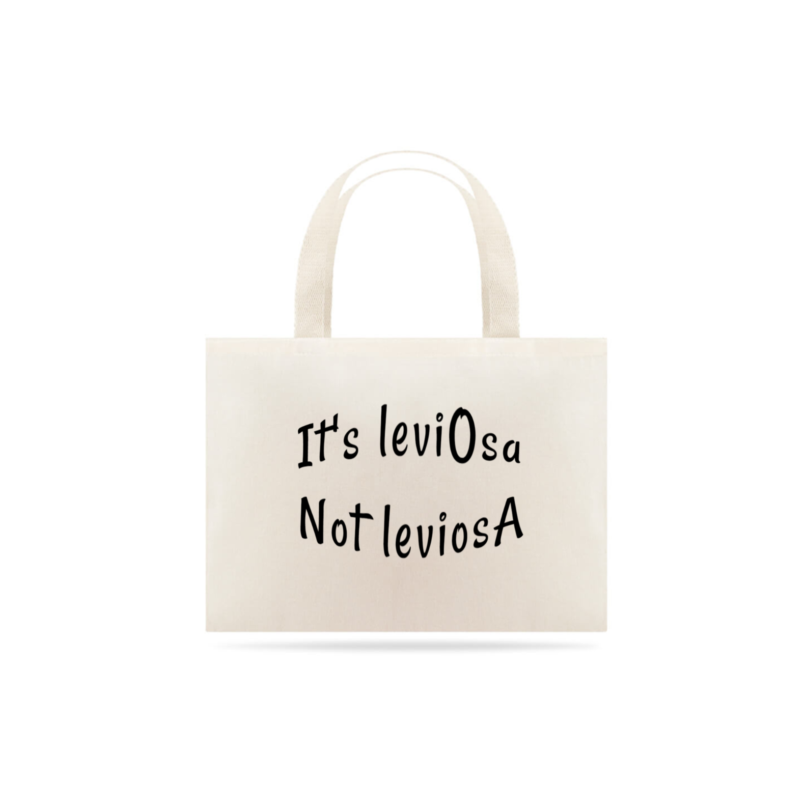 Nome do produto: ECOBAG FILME HARRY POTTER - It\'s leviOsa not leviosA