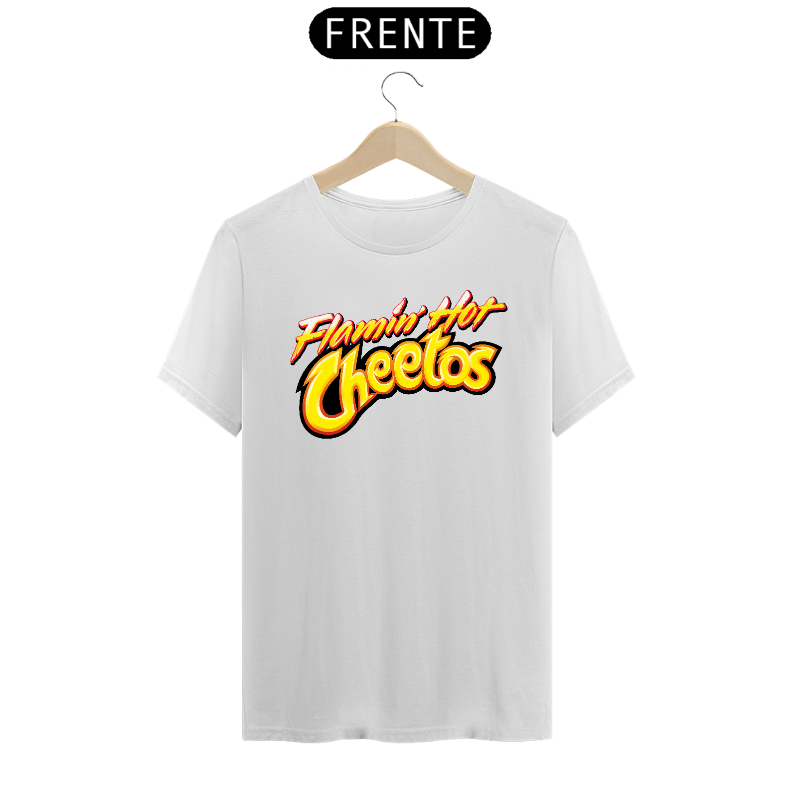 Nome do produto: Camisa Flamin Hot Cheetos Branca