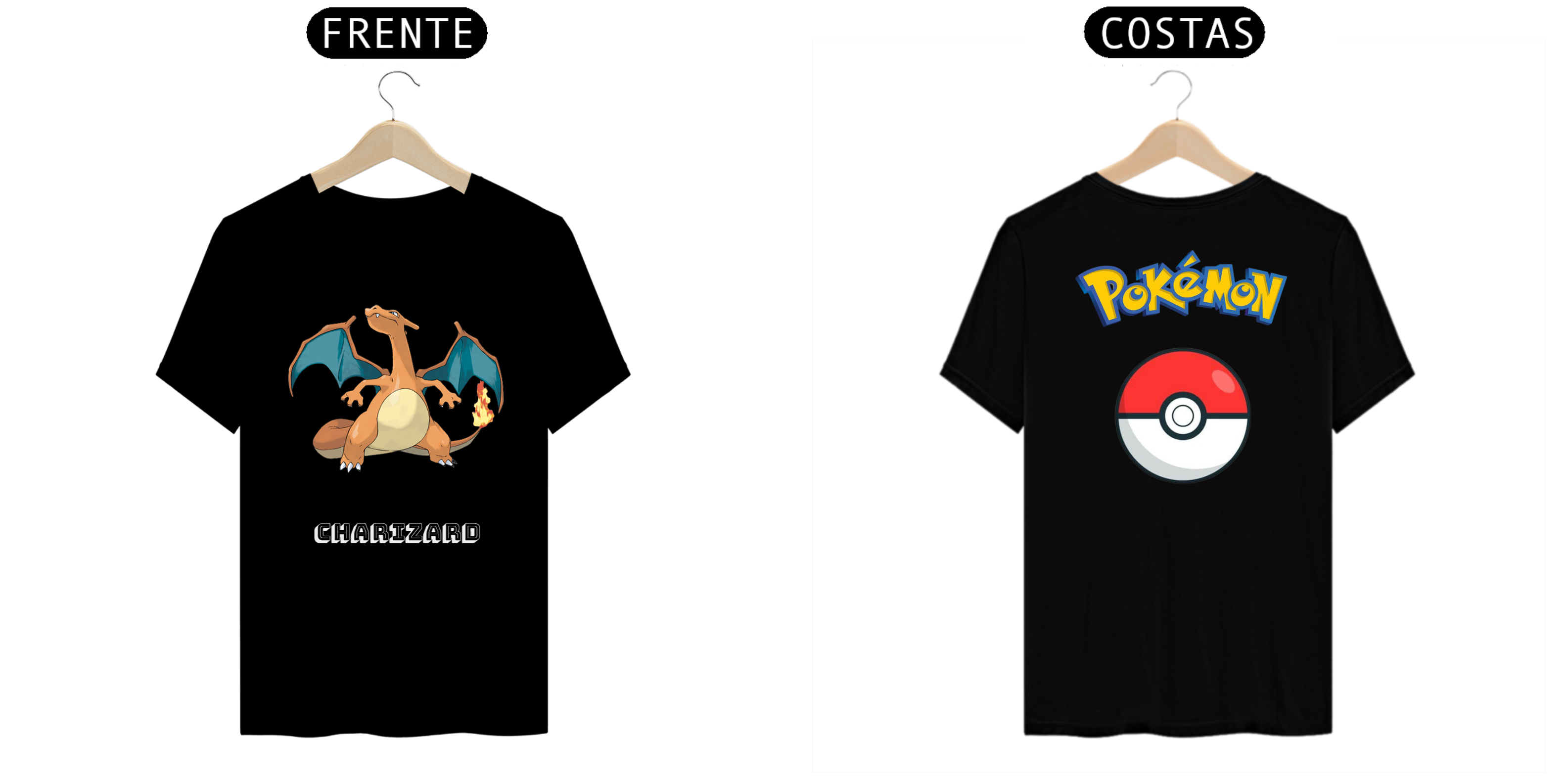 Nome do produto: Camiseta Charizard Pokémon