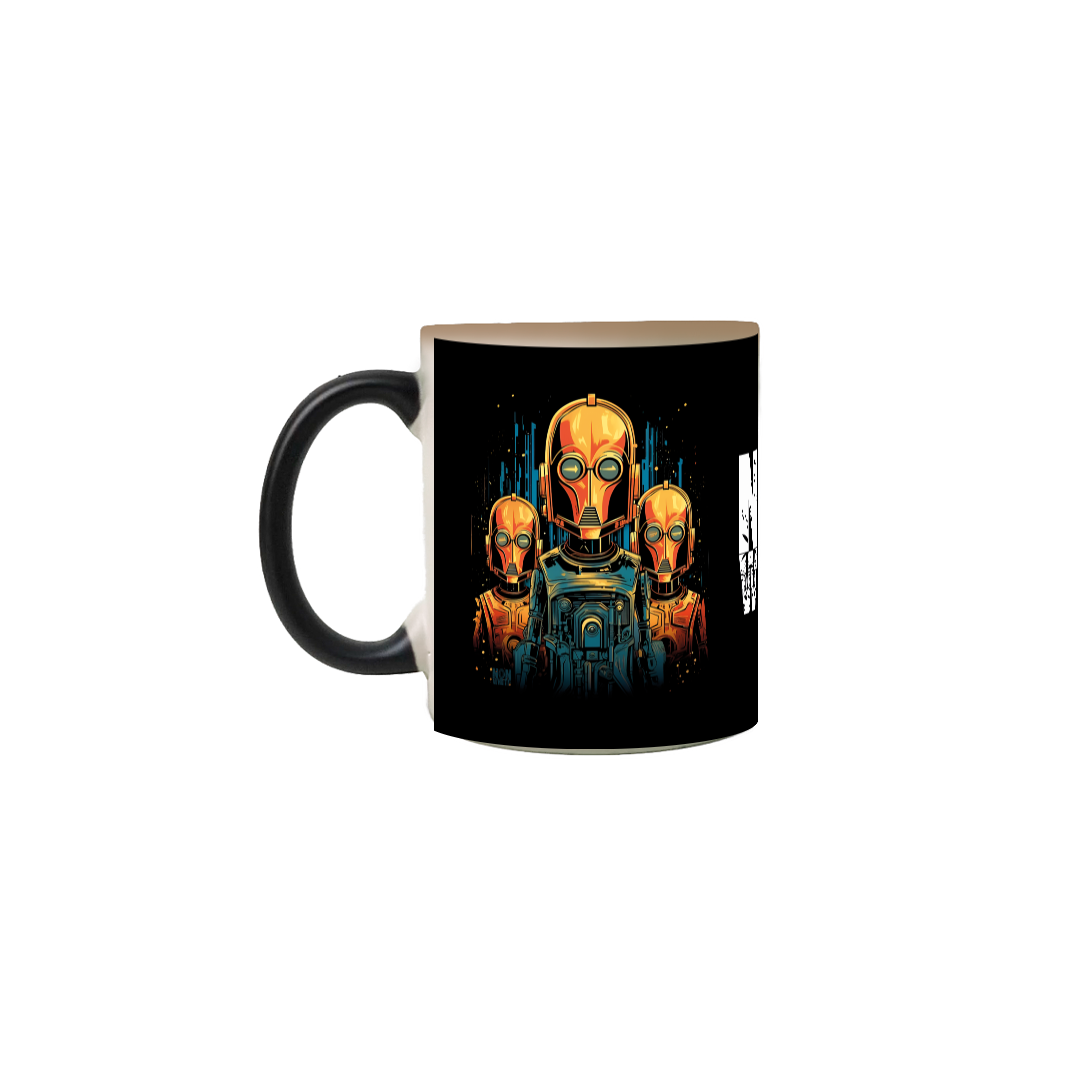 Nome do produto: Caneca Mágica Droids Vintage 1