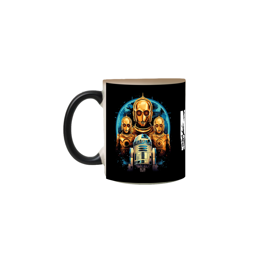 Nome do produto: Caneca Mágica Droids Vintage 2