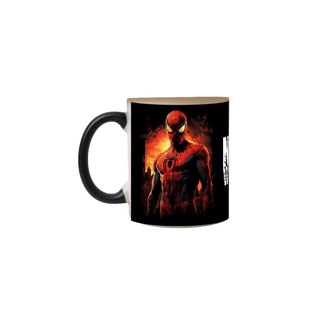Nome do produto: Caneca Mágica Homem-Aranha