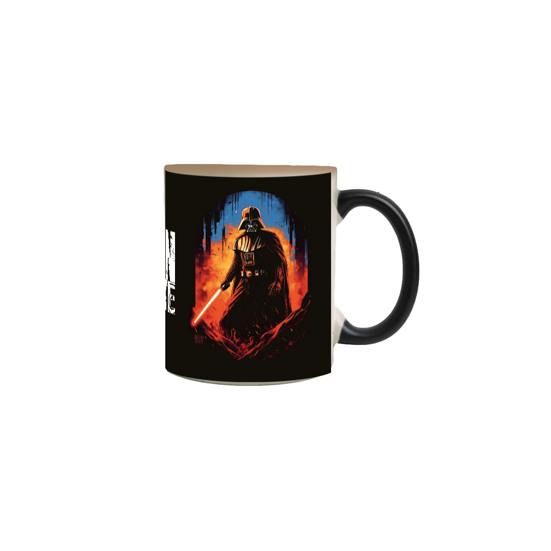 Nome do produto: Caneca Mágica Darth Vader 1