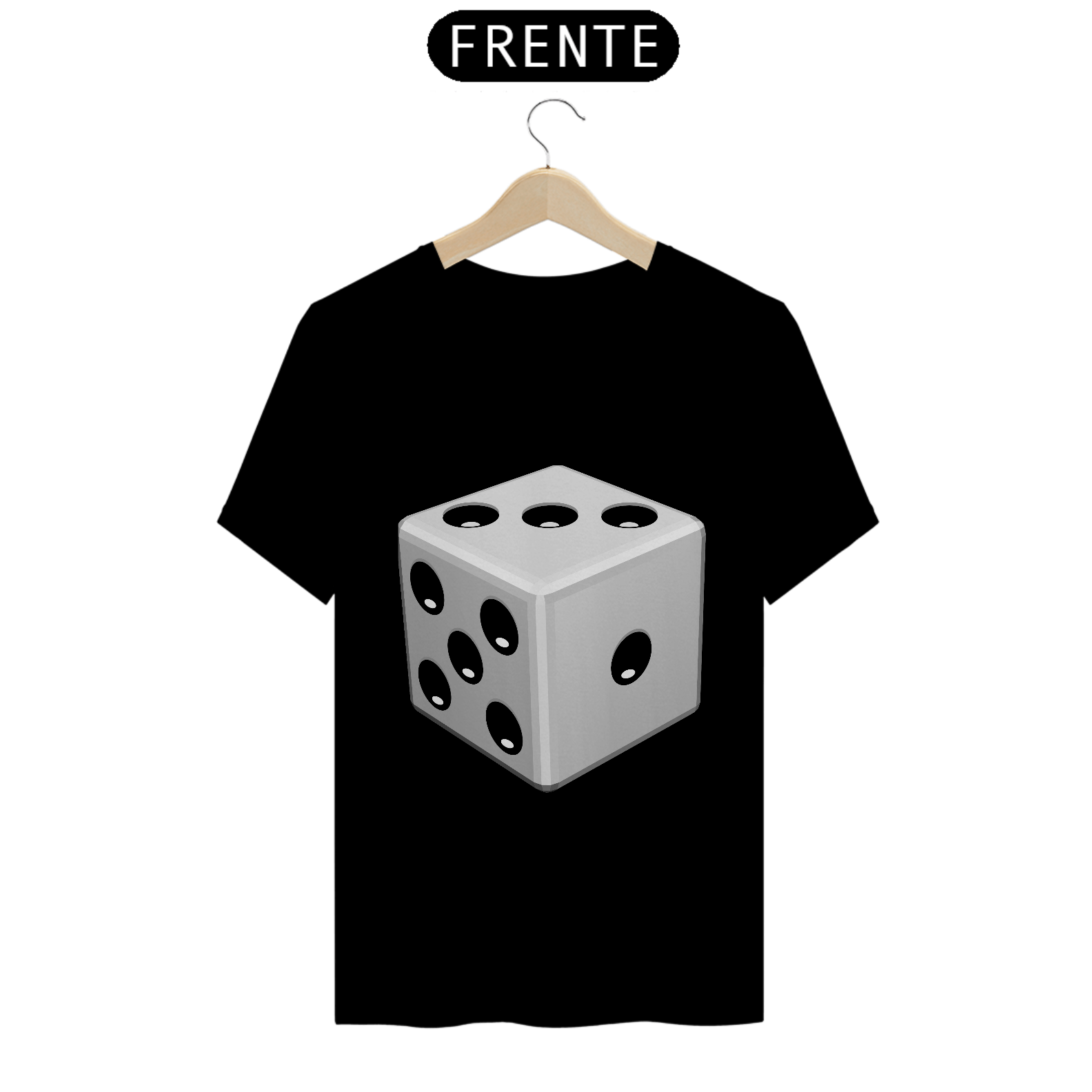 Nome do produto: Camiseta - Estampa de Dado