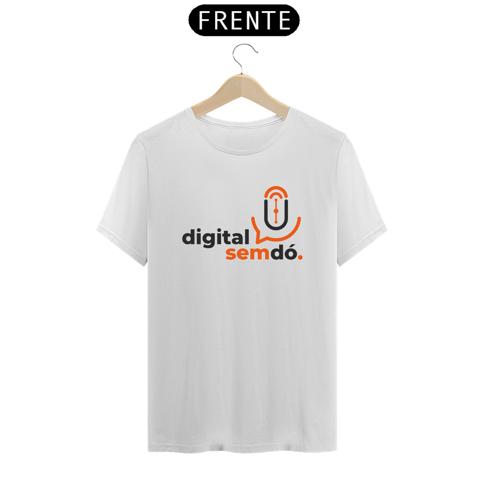Nome do produto: Camiseta Clássica Digital Sem Dó