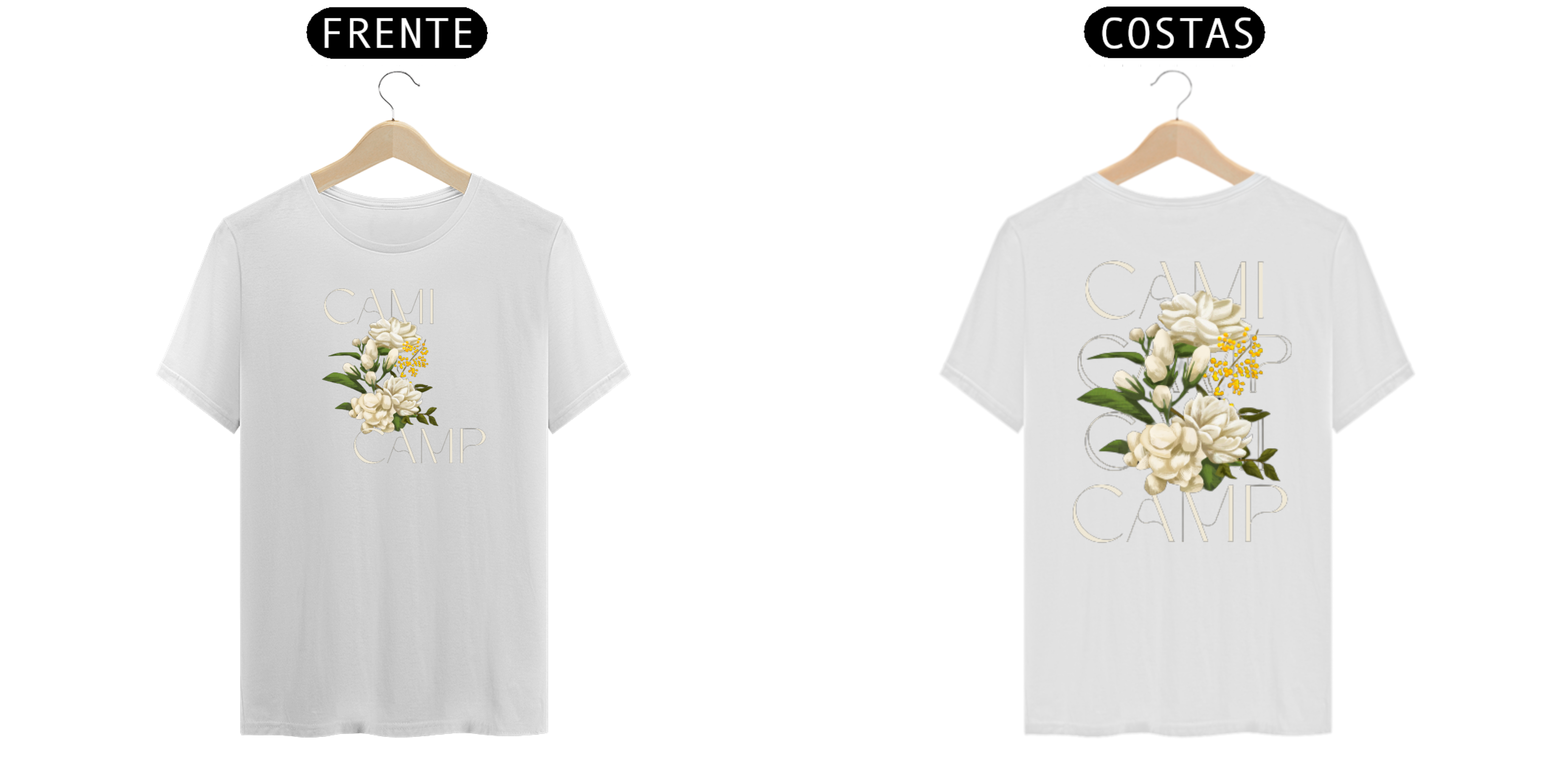 Nome do produto: Camisa Camp-Camp flower 