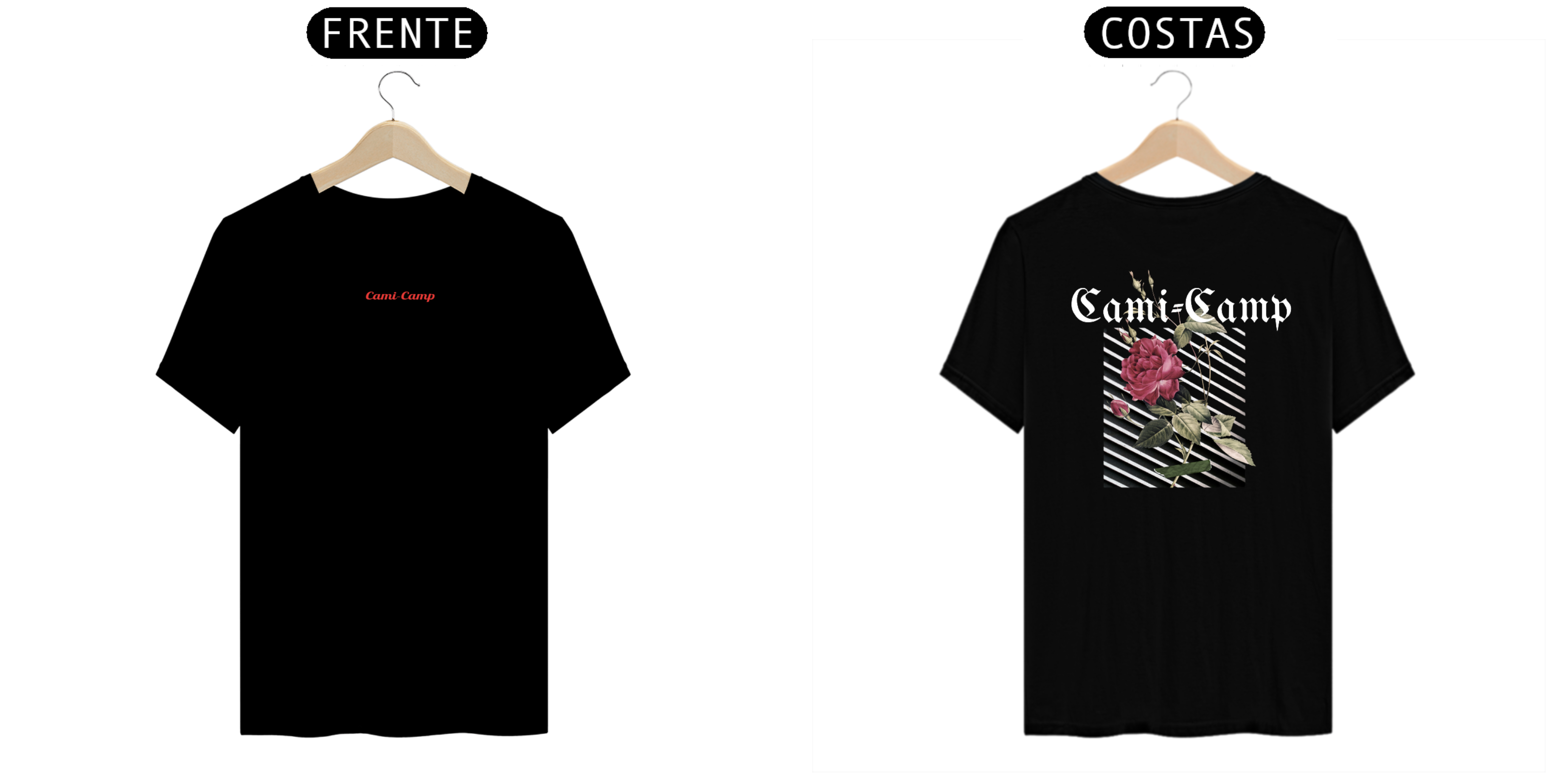 Nome do produto: Camisa Camp-Camp Rose